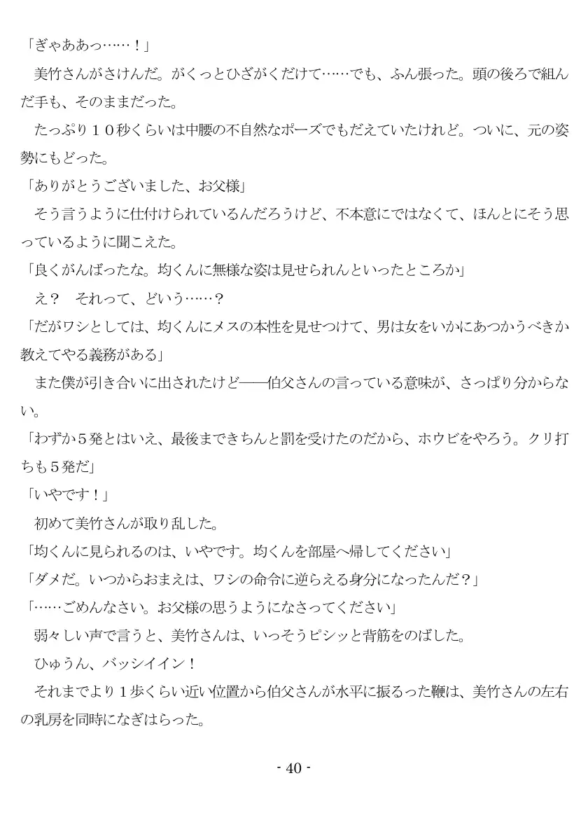 女神様と王女様といとこの（下）僕 41ページ