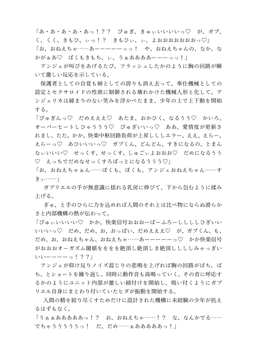 最果て星の機械姉 17ページ