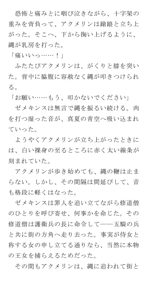 生贄王女と簒奪侍女（後編） 34ページ