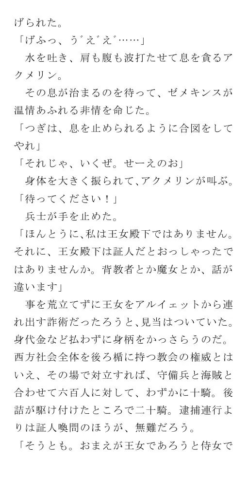 生贄王女と簒奪侍女（後編） 43ページ