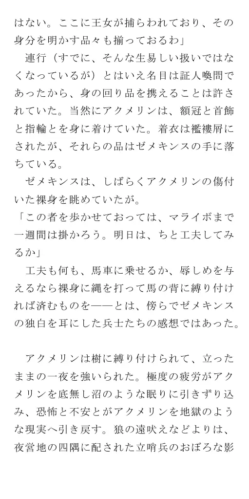 生贄王女と簒奪侍女（後編） 54ページ