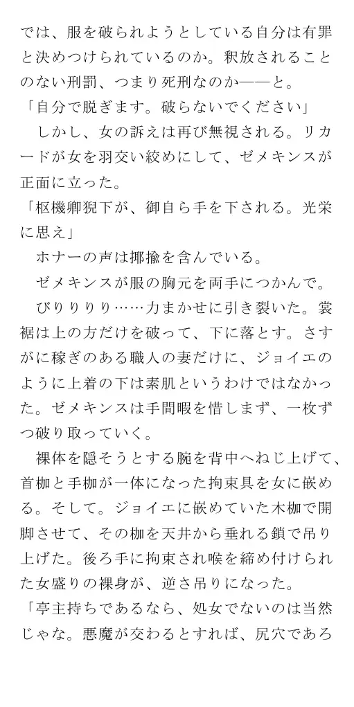 生贄王女と簒奪侍女（後編） 95ページ
