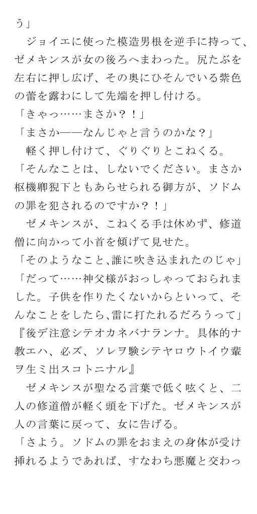 生贄王女と簒奪侍女（後編） 96ページ