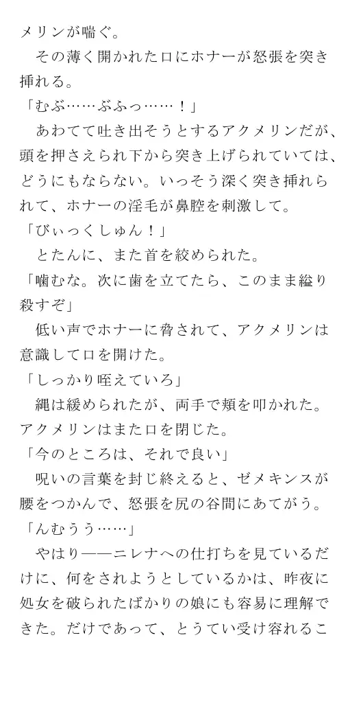 生贄王女と簒奪侍女（後編） 140ページ