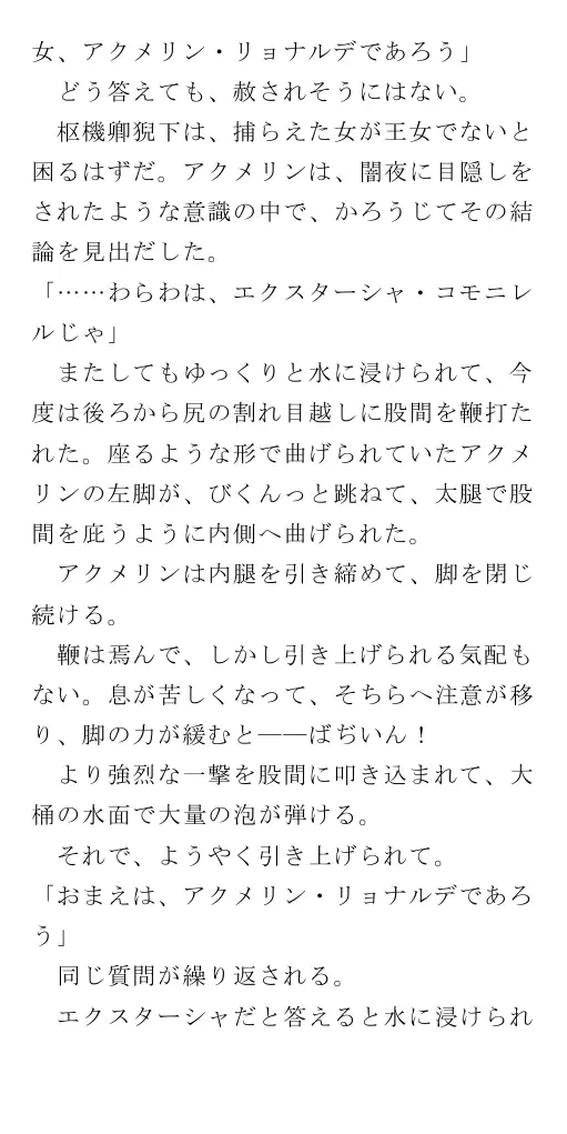 生贄王女と簒奪侍女（後編） 154ページ