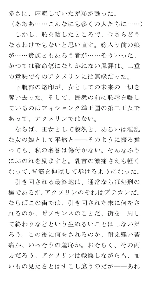 生贄王女と簒奪侍女（後編） 164ページ