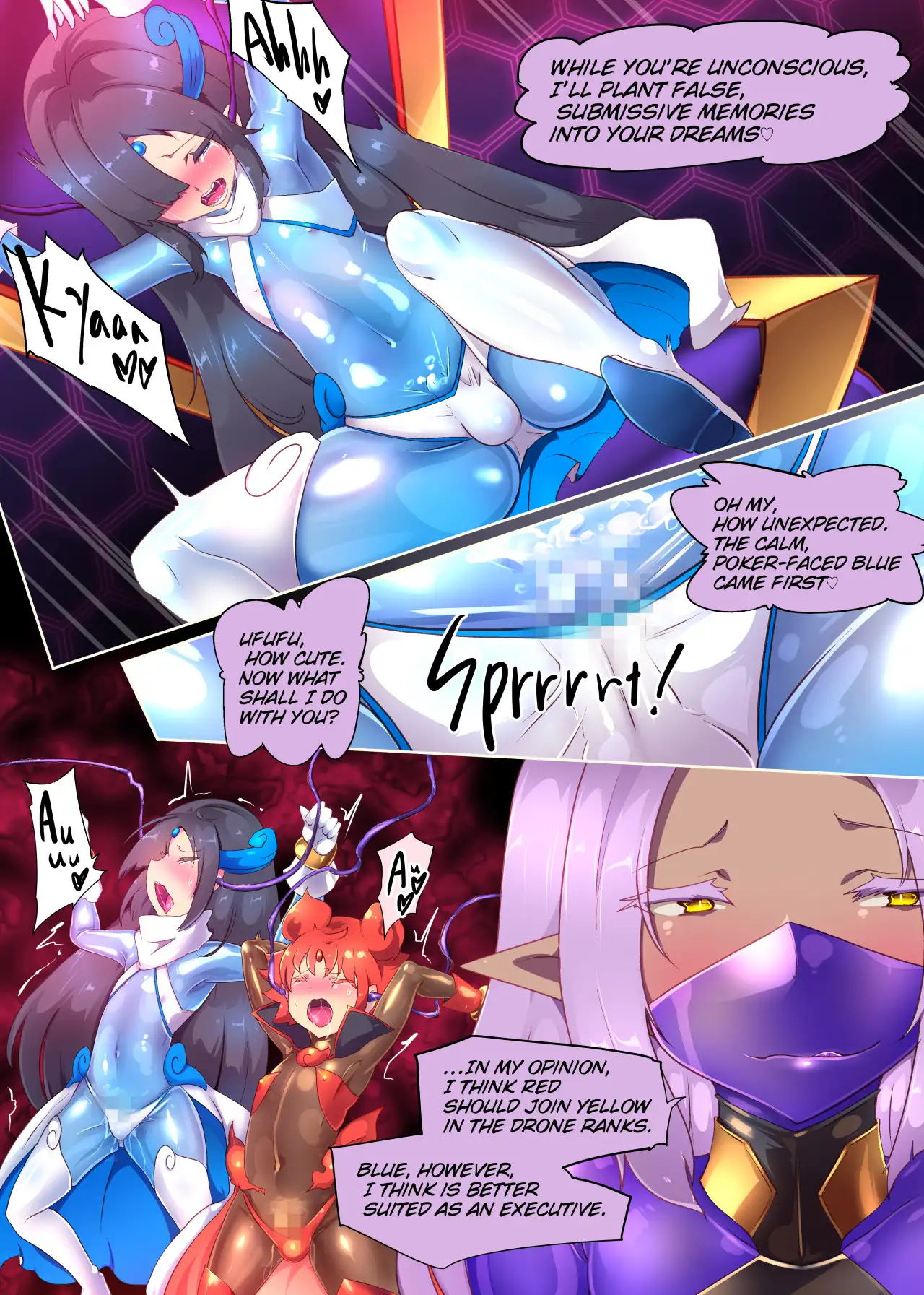 熱血女装少年ヒーローのキミがメンヘラ女にTSしてモブ♀戦闘員に堕ちる漫画 -邪淫TS洗脳 トランス・モブ・セントーインR- 5ページ