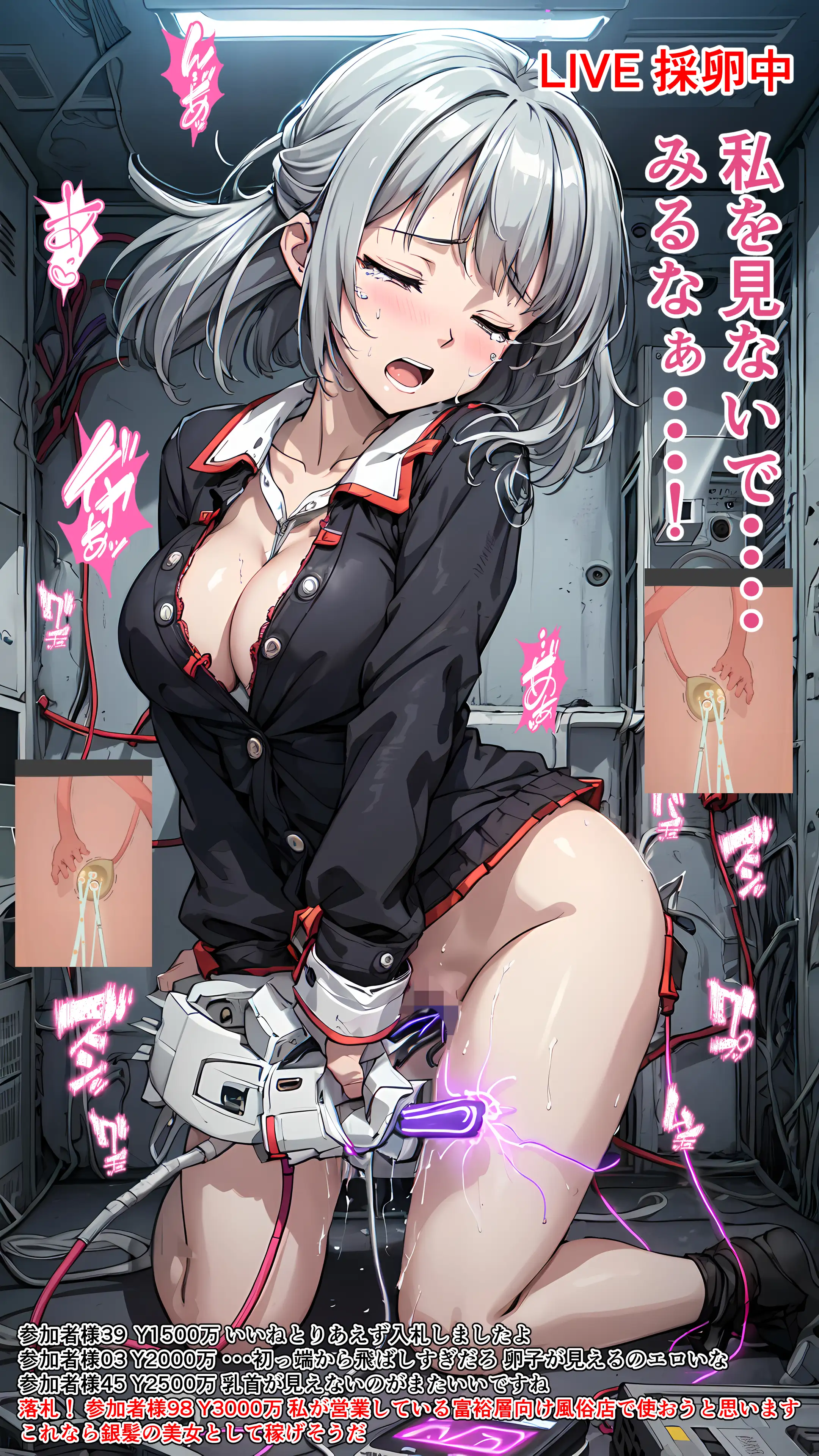 戦う乙女の末路 ‐採卵ライブオークション‐ 18ページ