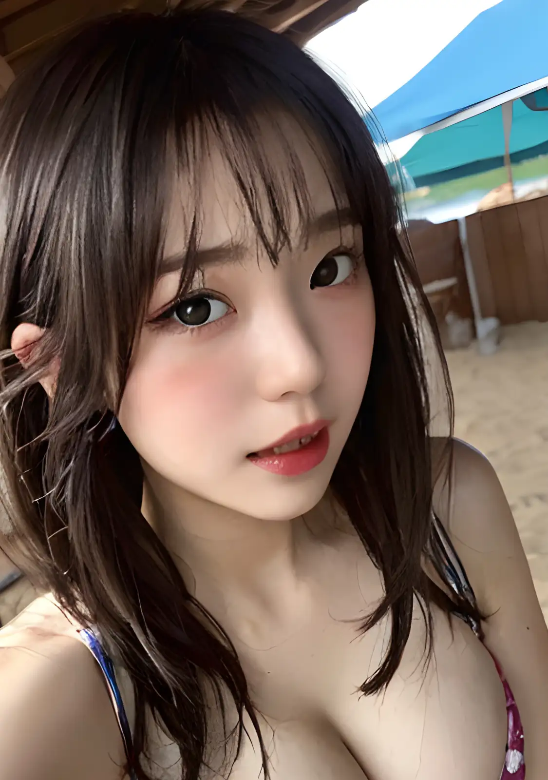 ビキニ美少女たちとヒミツの水着撮影会プライベートビーチ編 11ページ