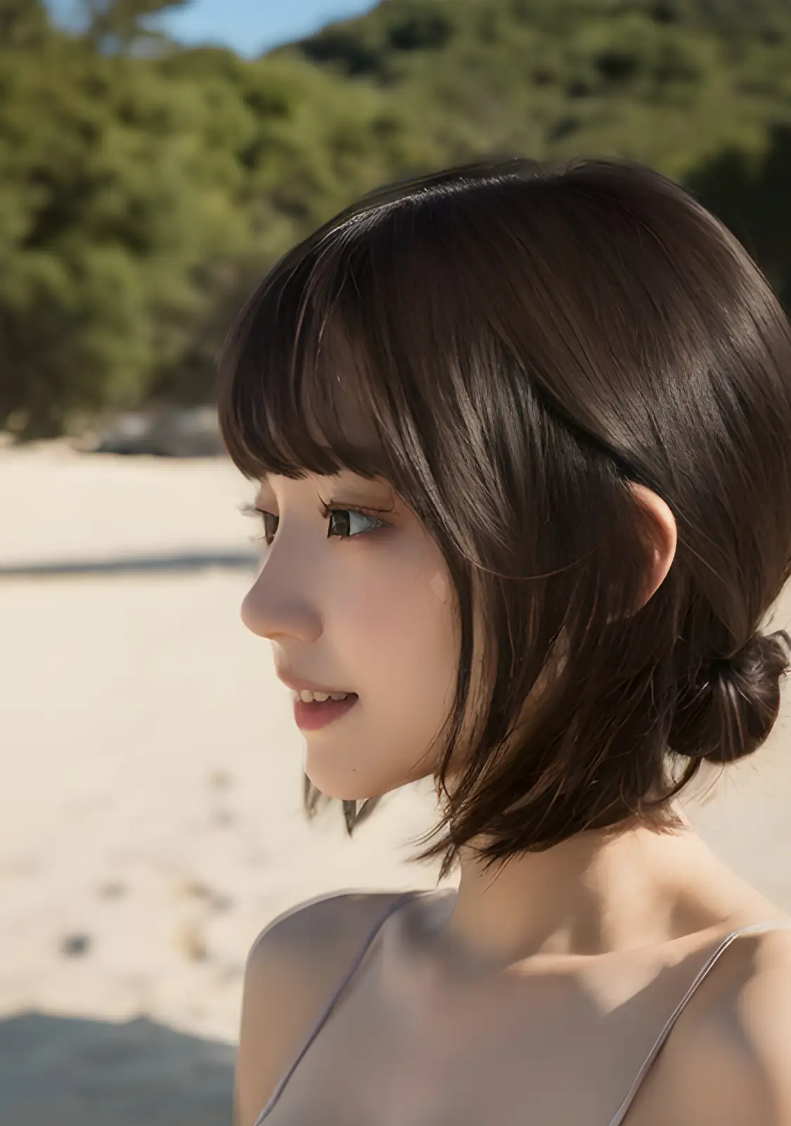 ビキニ美少女たちとヒミツの水着撮影会プライベートビーチ編 15ページ