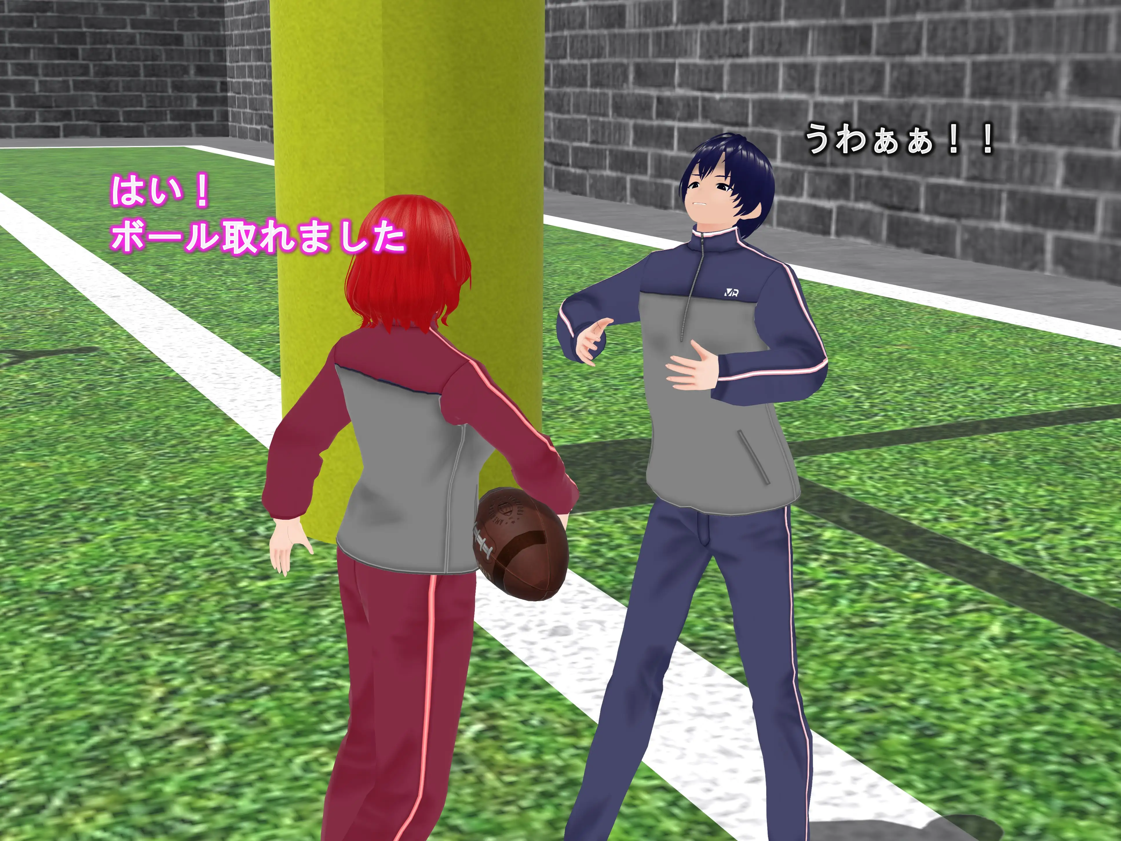 女子だけ成長 男子を追い抜く 成長音〜ラグビー編〜 35ページ