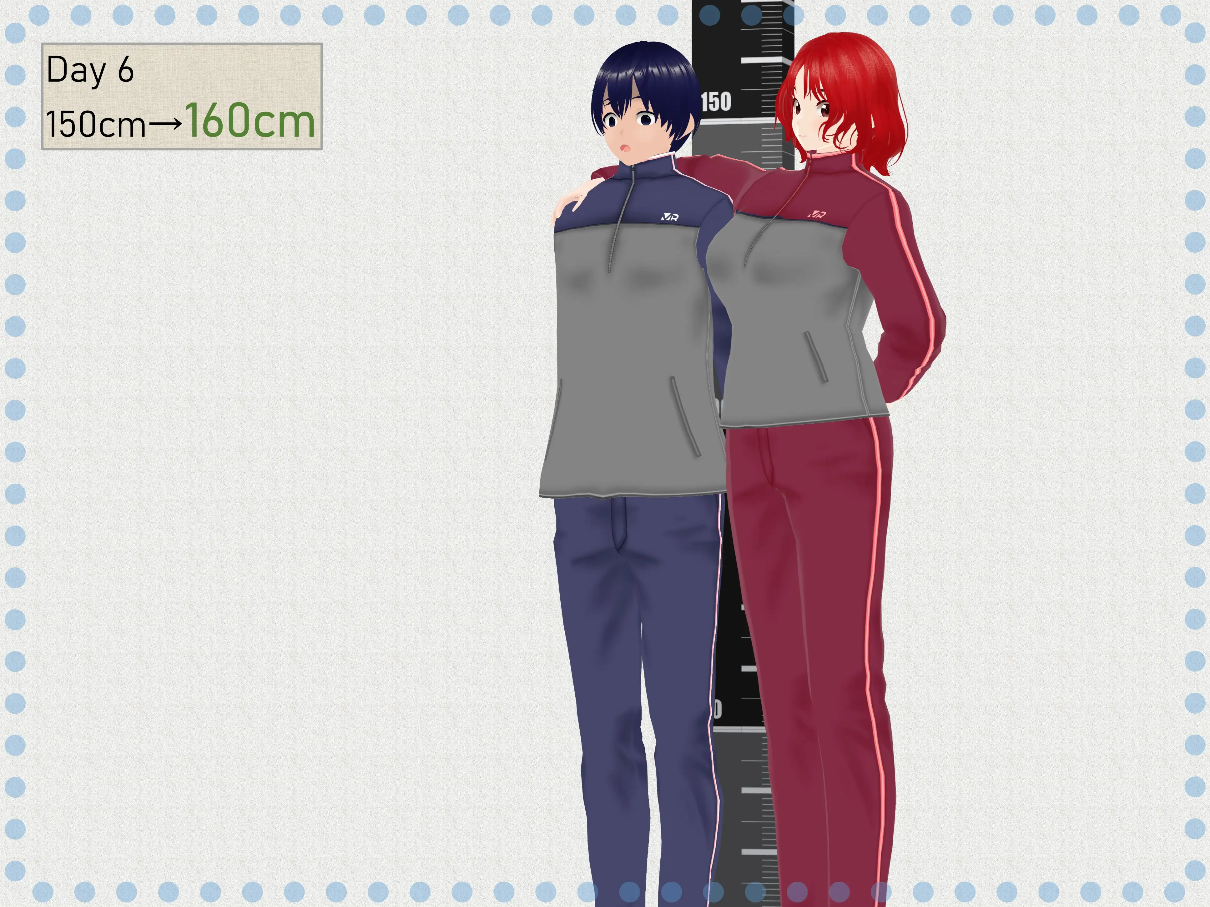 女子だけ成長 男子を追い抜く 成長音〜ラグビー編〜 37ページ