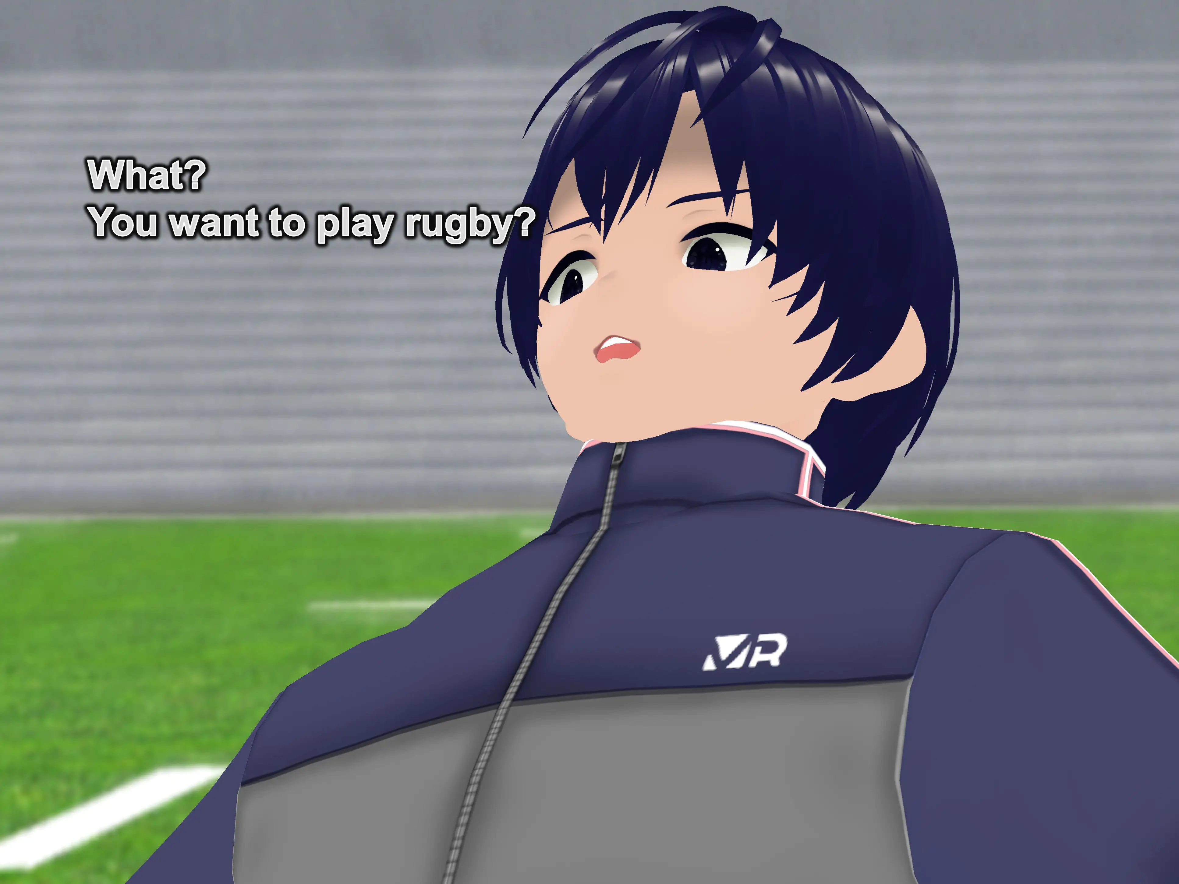 Outgrowing only girls， Overtake boys， Growth sound. Rugby Arc 4ページ