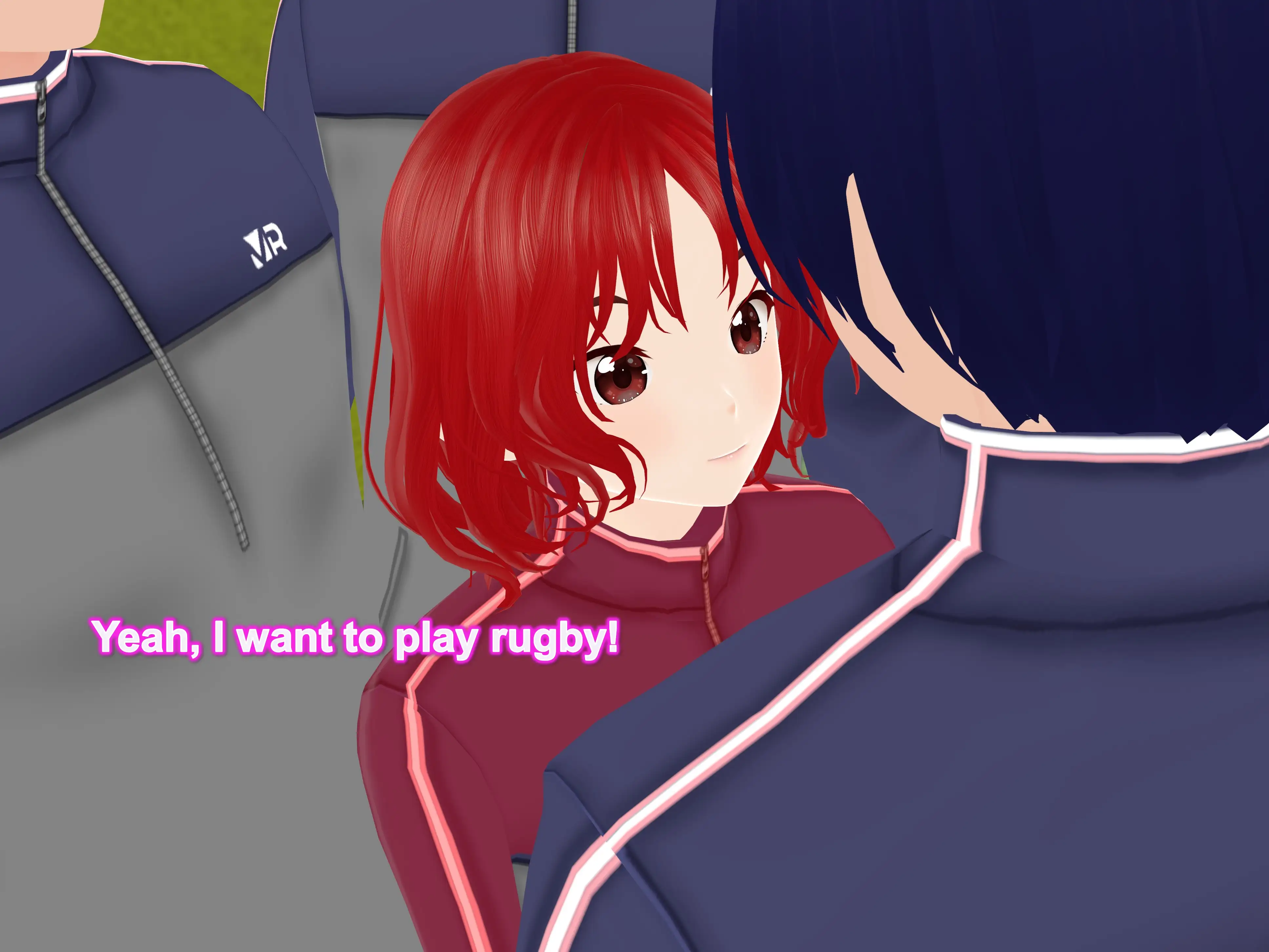 Outgrowing only girls， Overtake boys， Growth sound. Rugby Arc 5ページ
