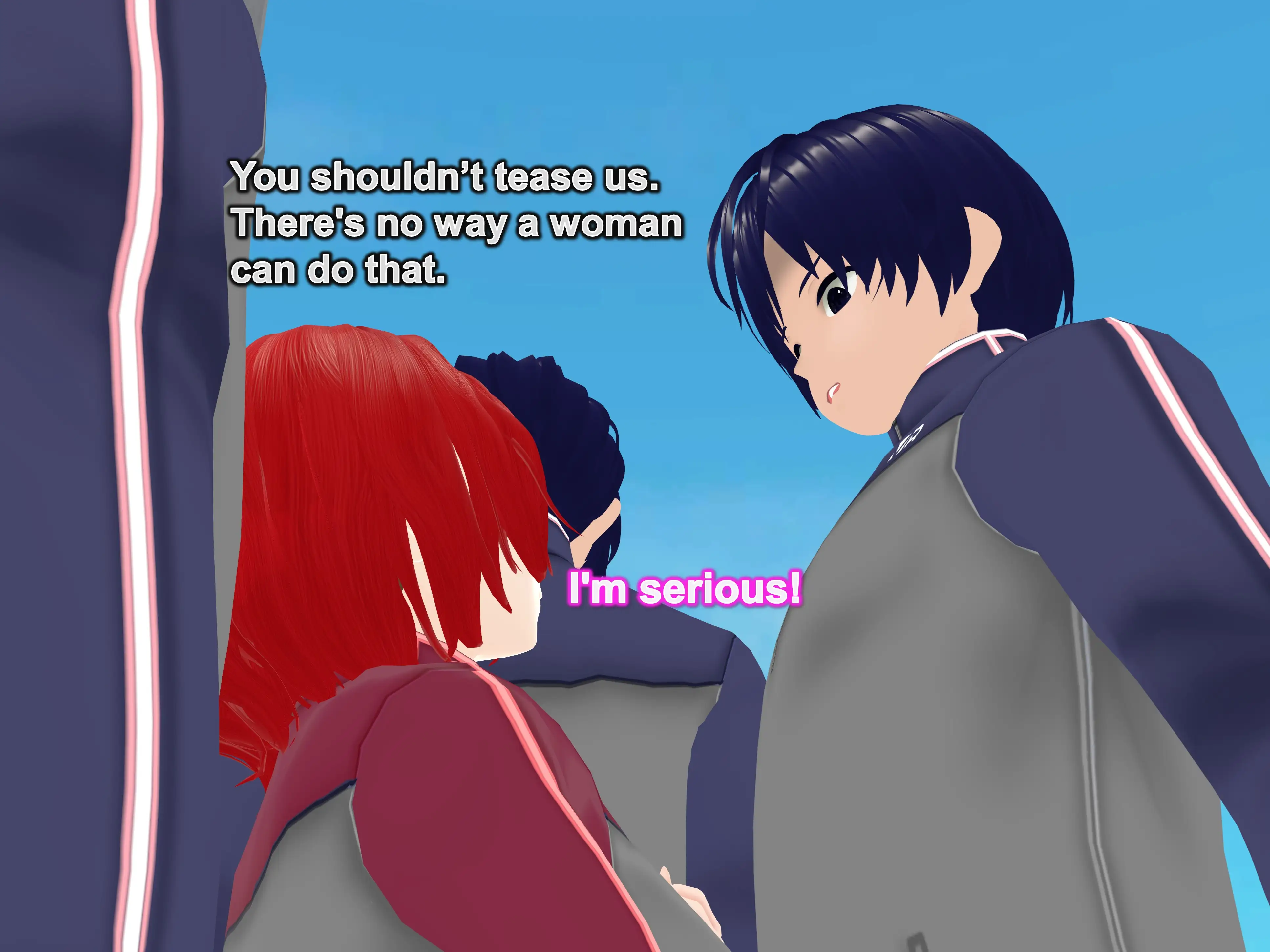 Outgrowing only girls， Overtake boys， Growth sound. Rugby Arc 6ページ