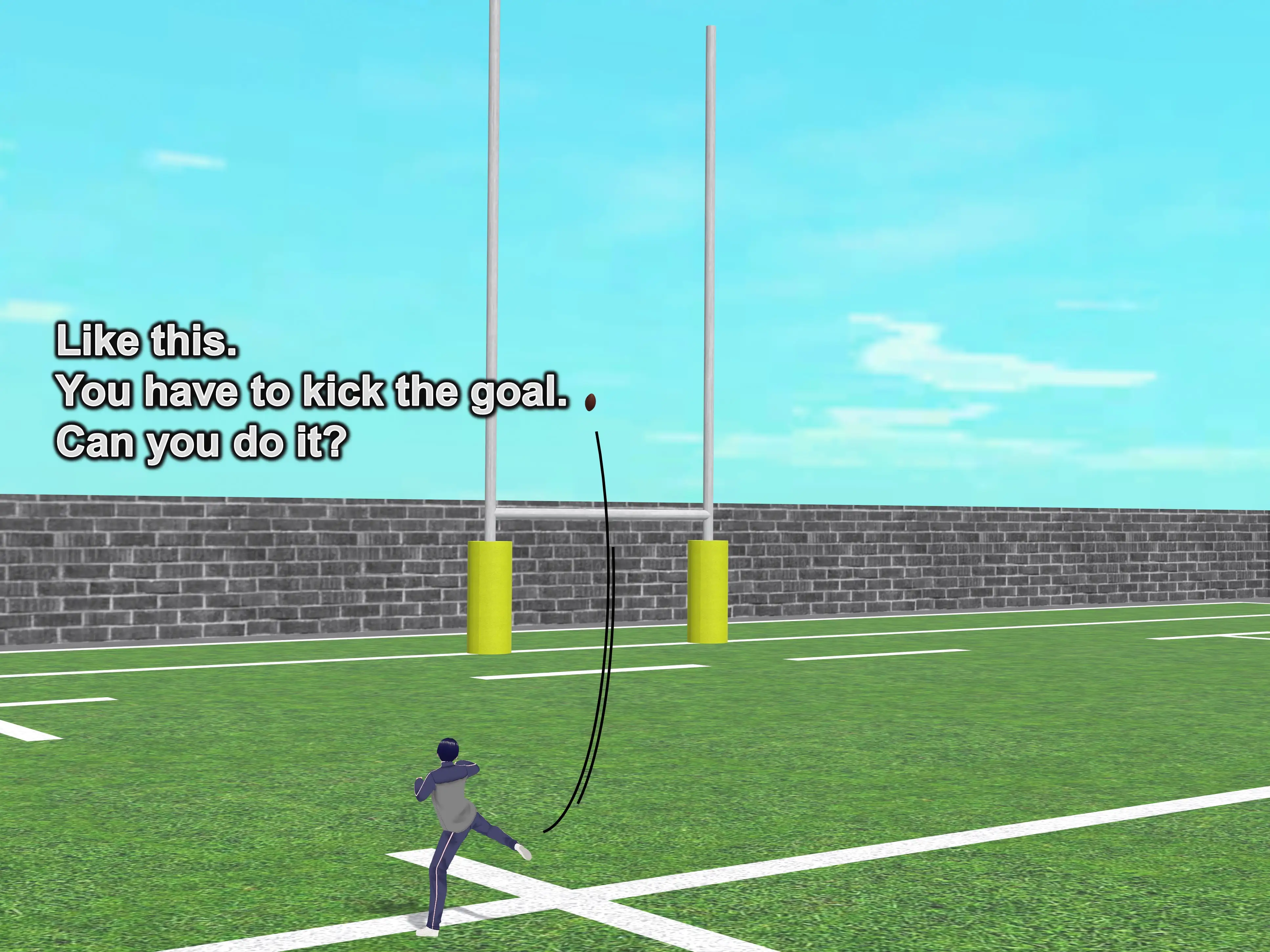 Outgrowing only girls， Overtake boys， Growth sound. Rugby Arc 9ページ