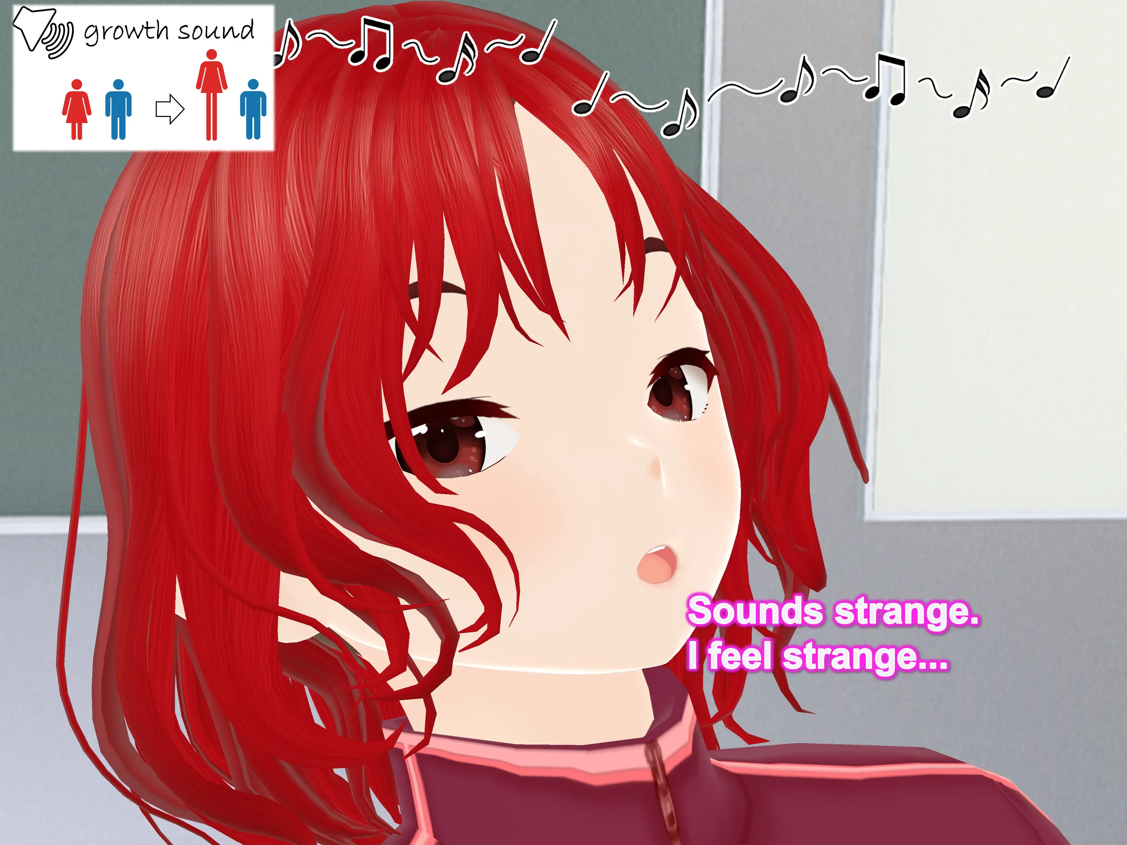 Outgrowing only girls， Overtake boys， Growth sound. Rugby Arc 14ページ