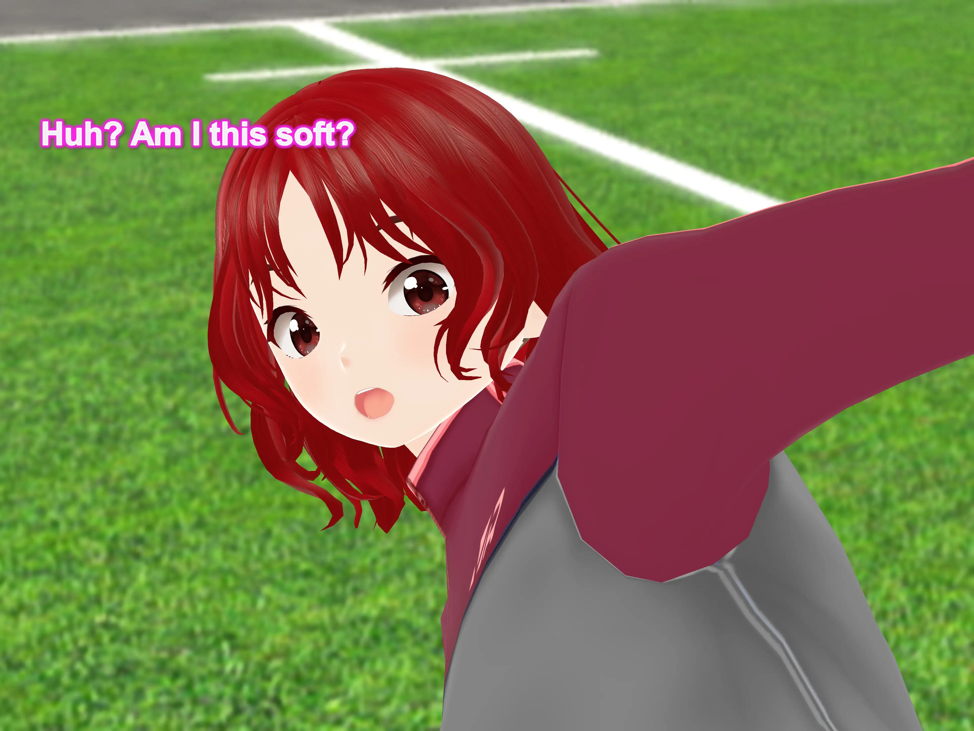 Outgrowing only girls， Overtake boys， Growth sound. Rugby Arc 19ページ