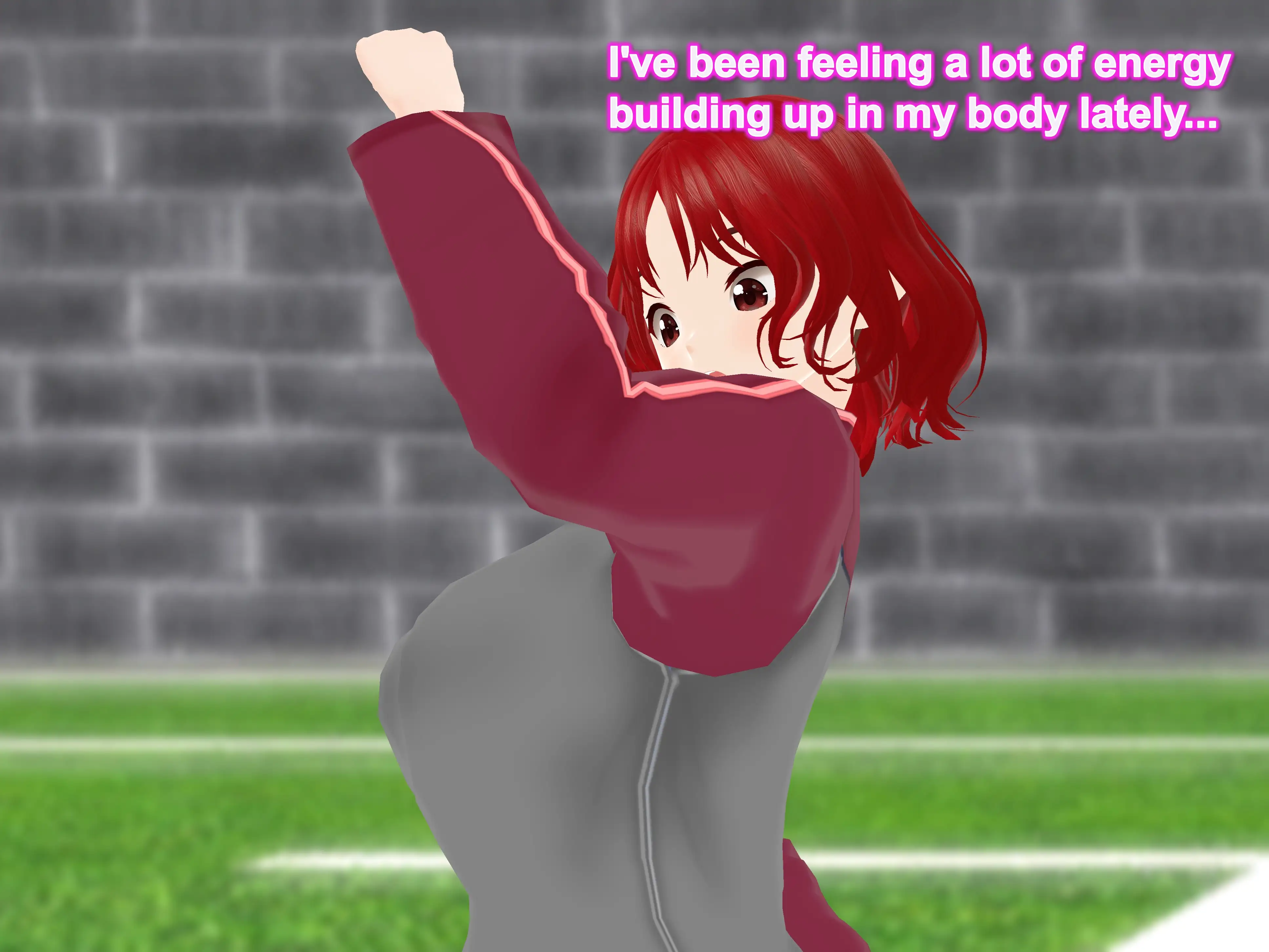 Outgrowing only girls， Overtake boys， Growth sound. Rugby Arc 26ページ