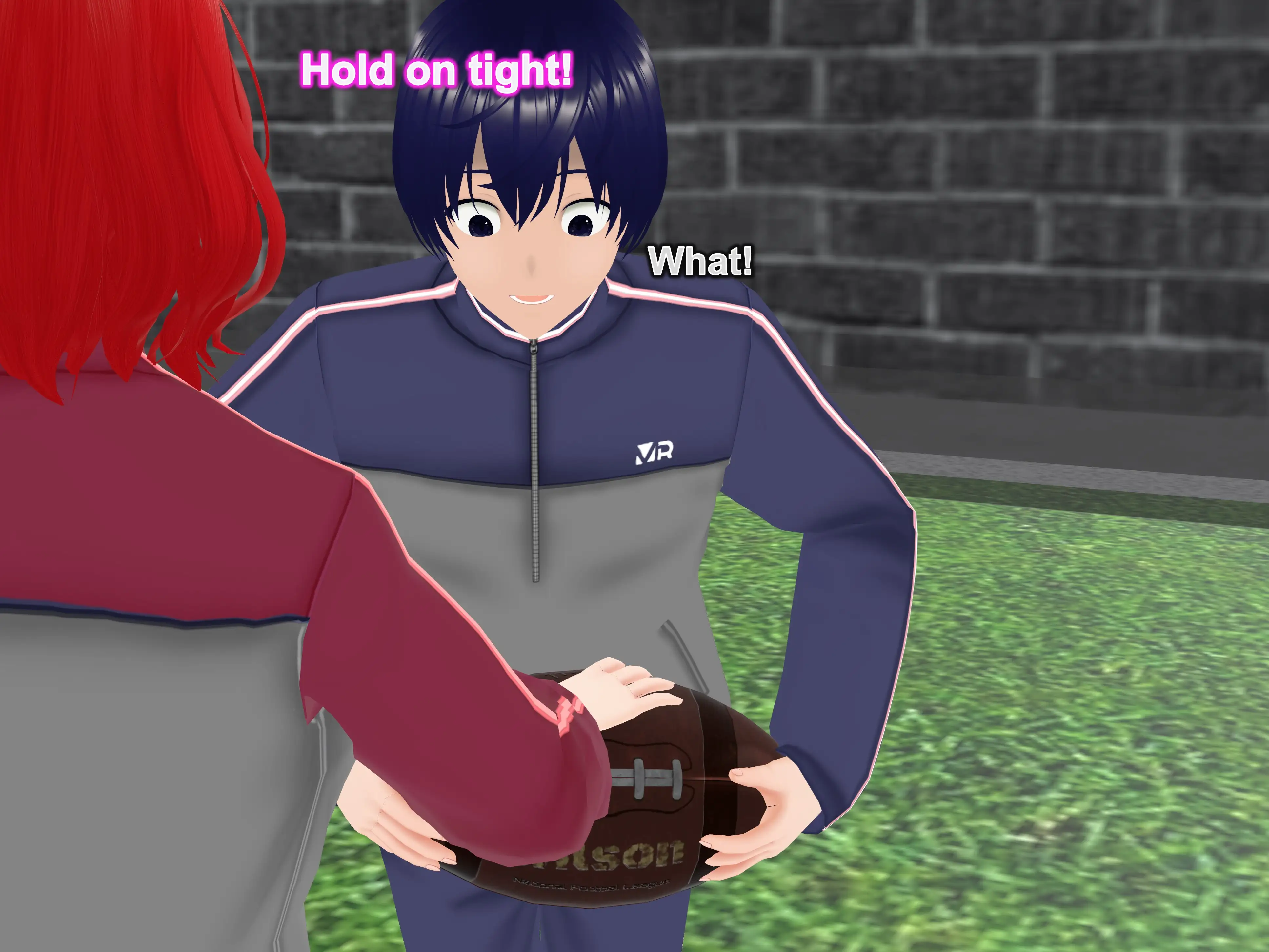 Outgrowing only girls， Overtake boys， Growth sound. Rugby Arc 33ページ