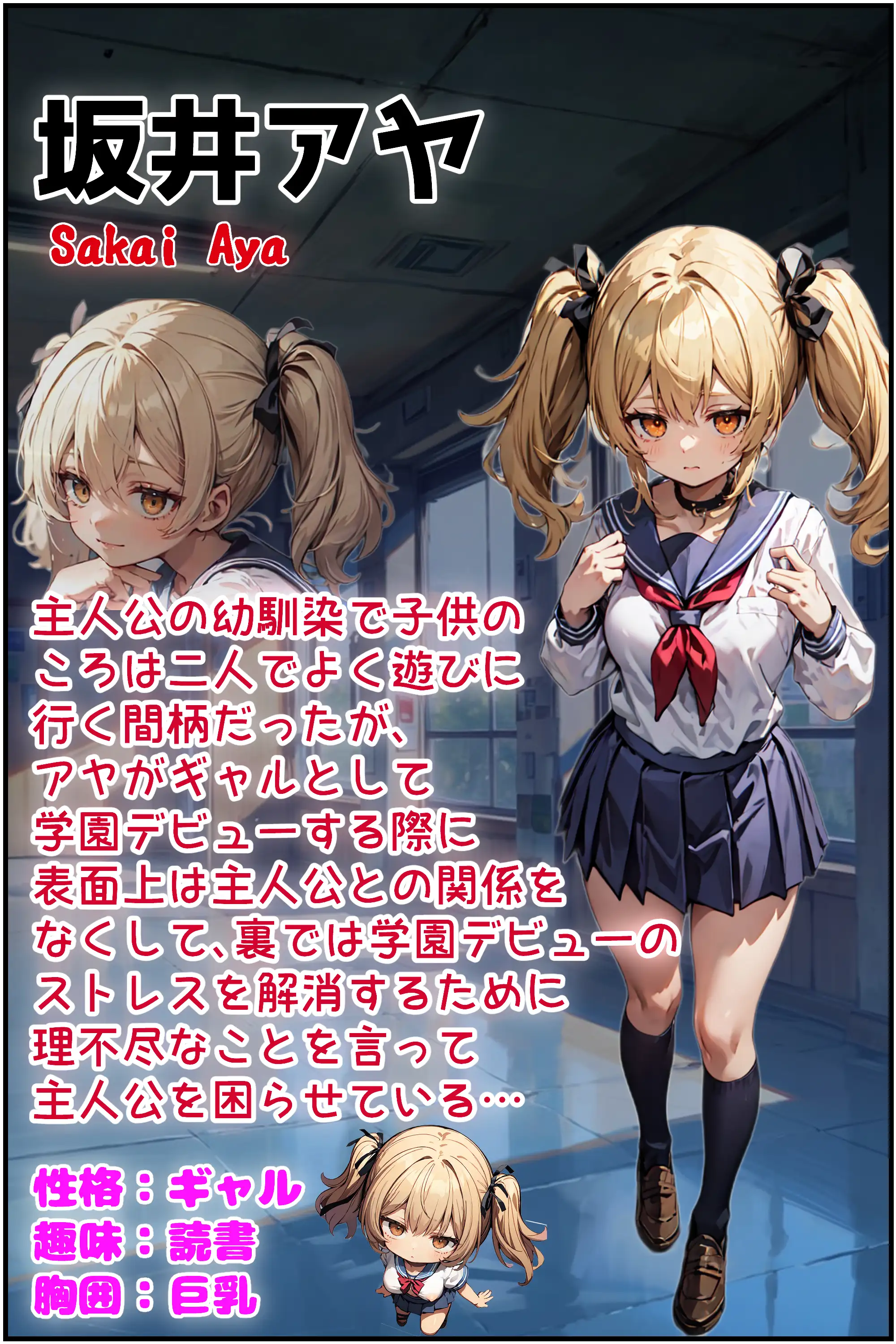 ジト目のギャルを犯してわからせる 1ページ