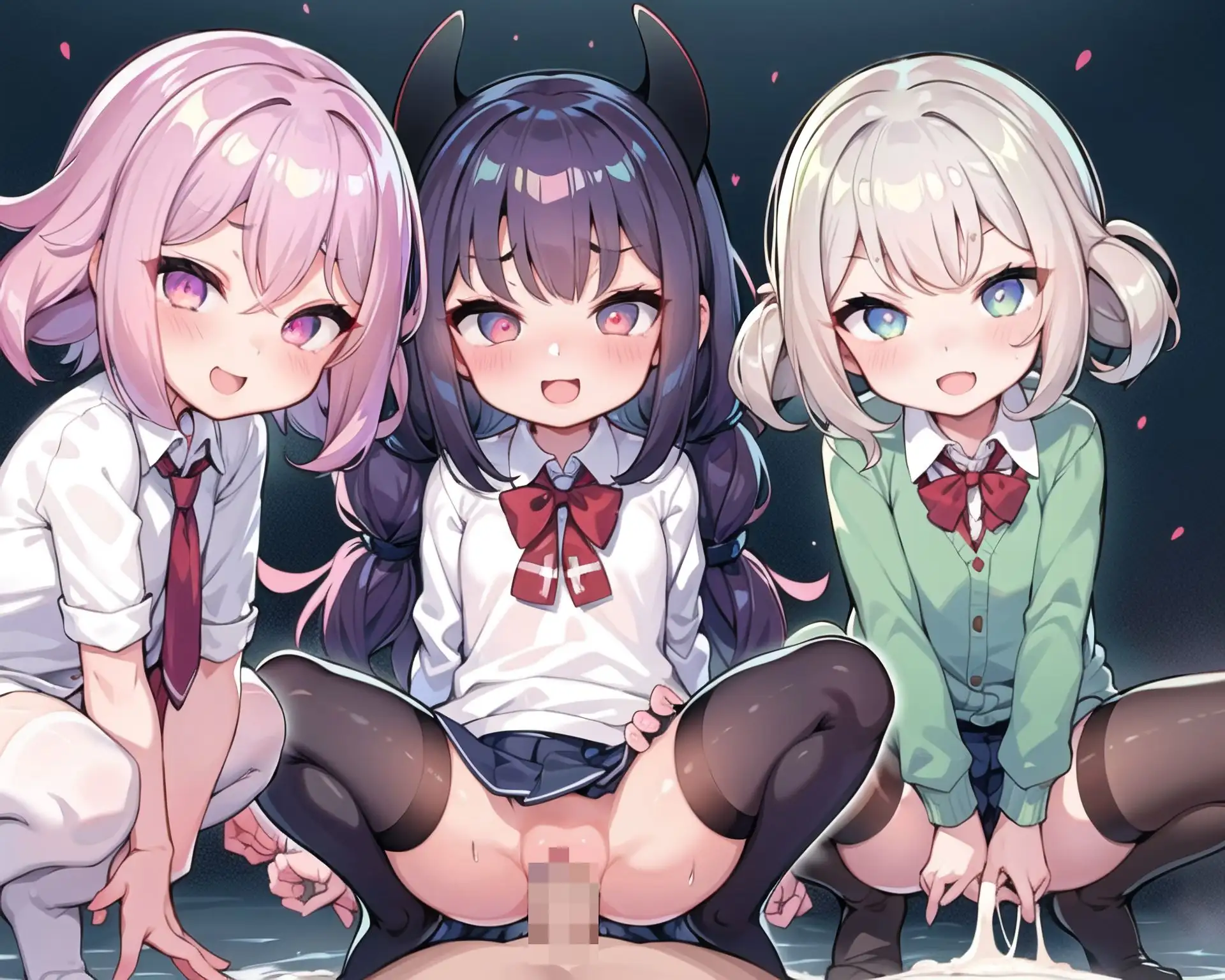 サキュバスxハーレム6_学生服編2 2ページ