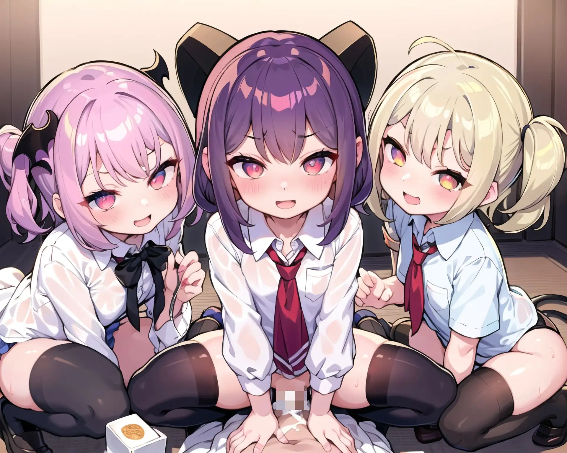 サキュバスxハーレム6_学生服編2 9ページ