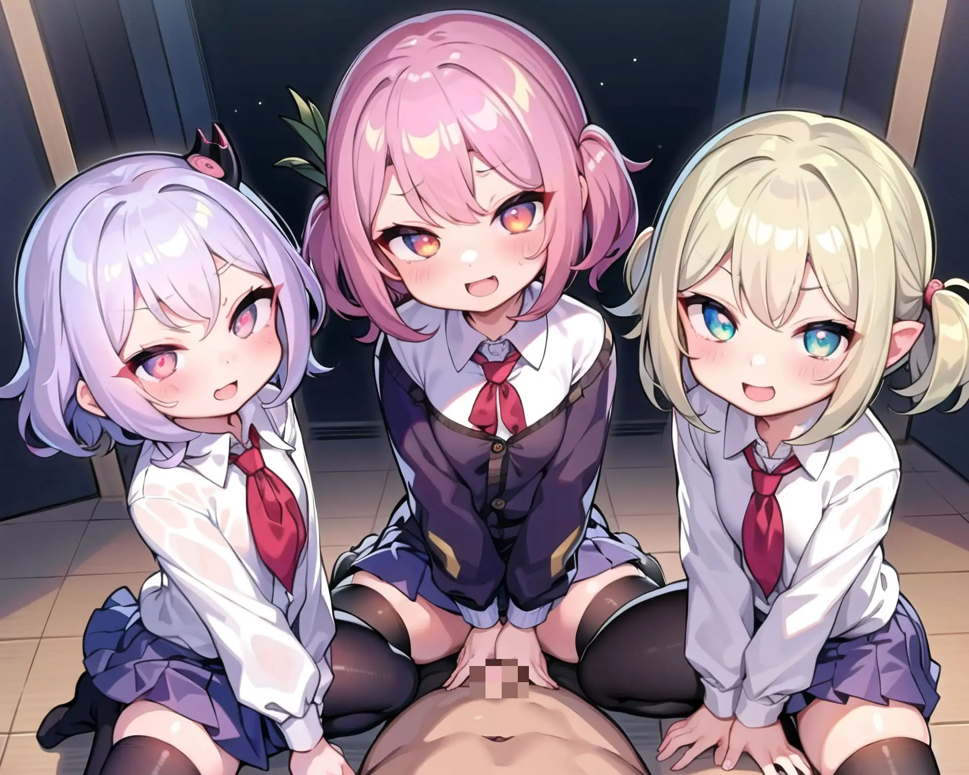 サキュバスxハーレム6_学生服編2 12ページ