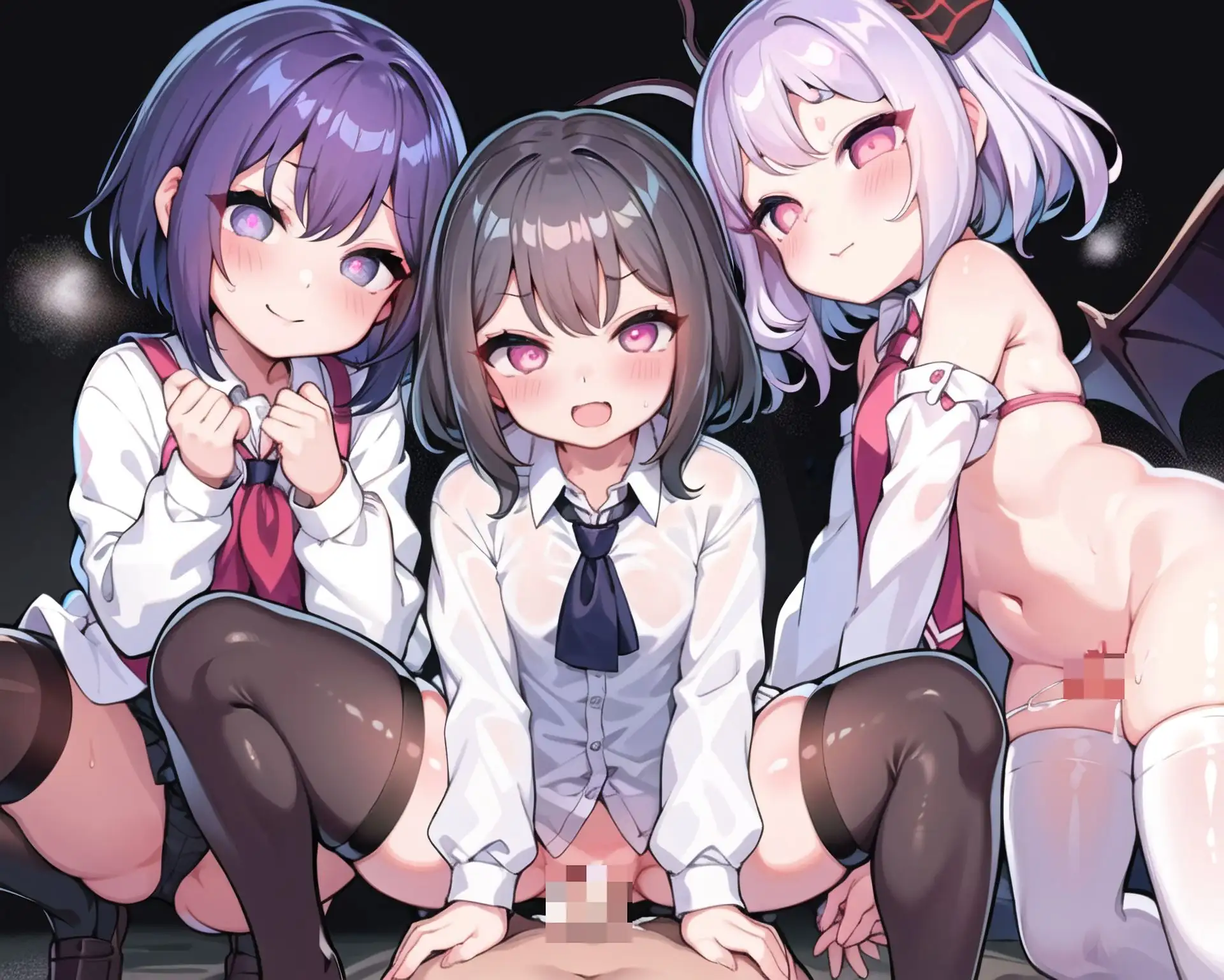 サキュバスxハーレム6_学生服編2 13ページ