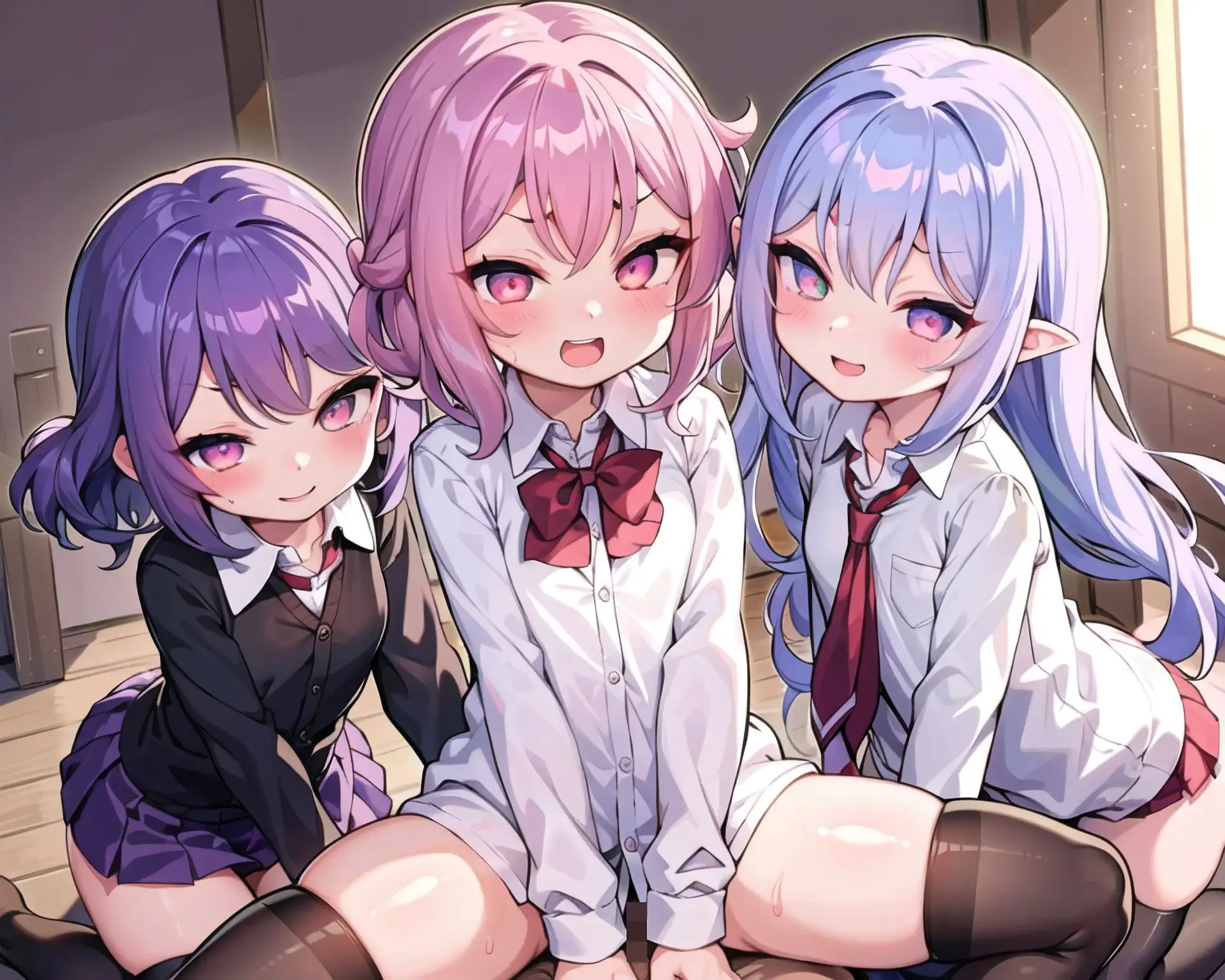 サキュバスxハーレム6_学生服編2 27ページ