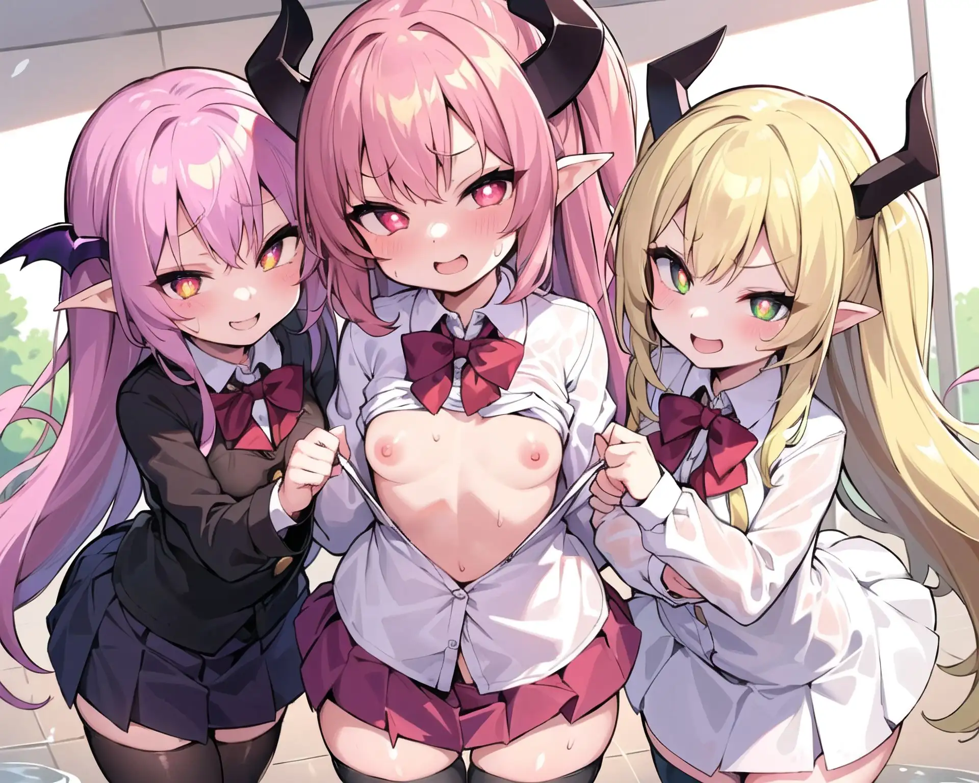 サキュバスxハーレム6_学生服編2 30ページ