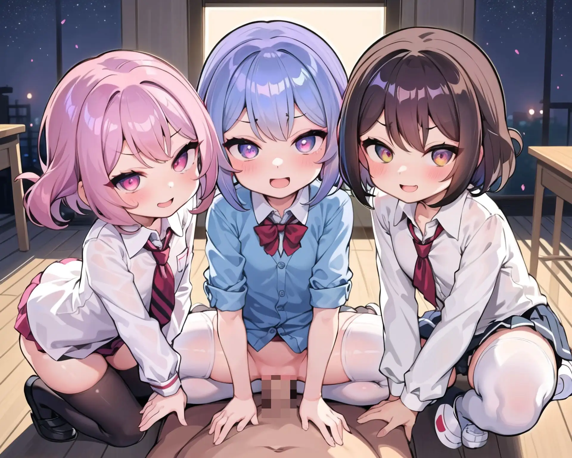 サキュバスxハーレム6_学生服編2 31ページ