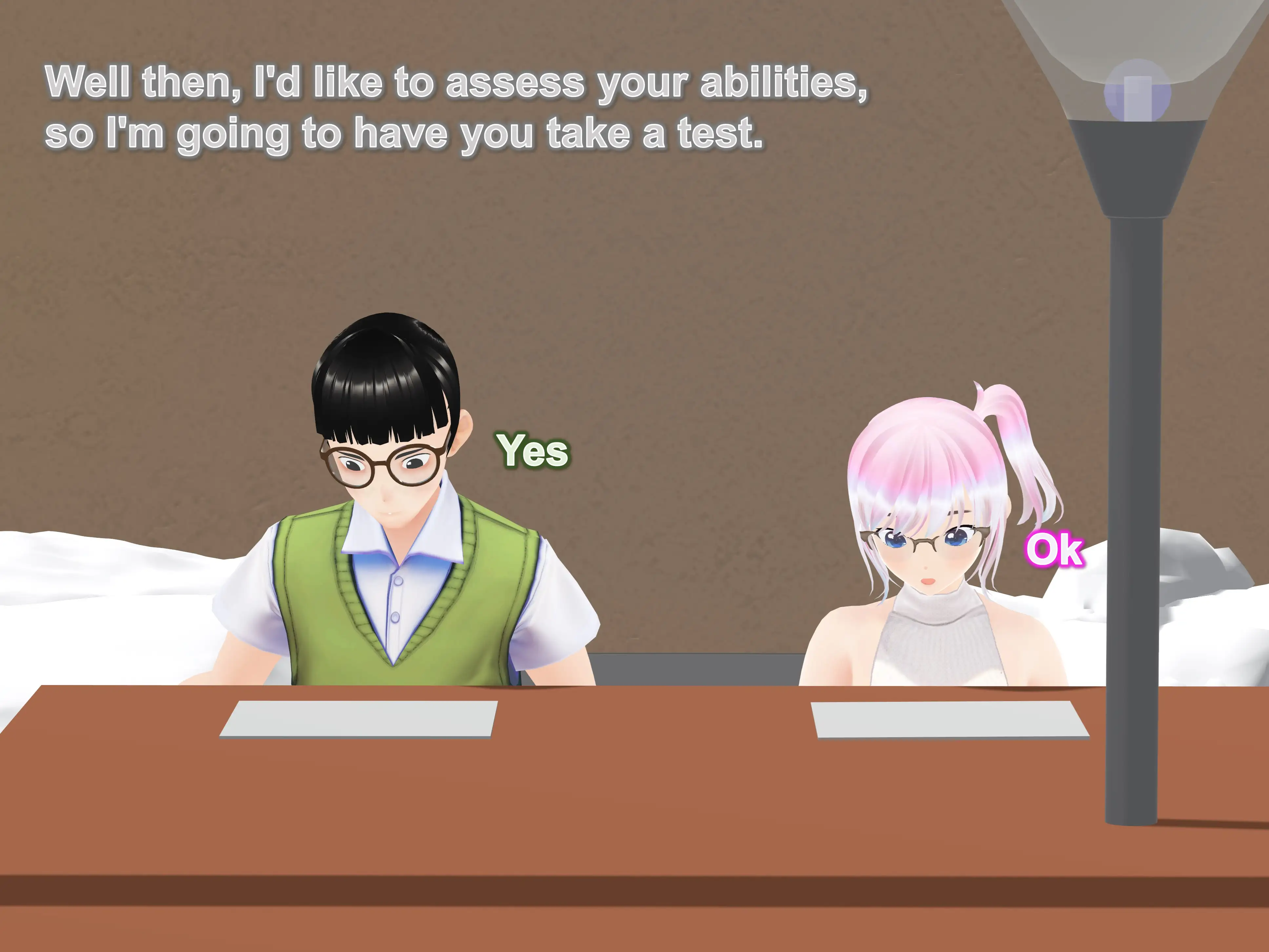 Outgrowing only girls， Overtake boys， Growth sound. Home tutor Arc 6ページ