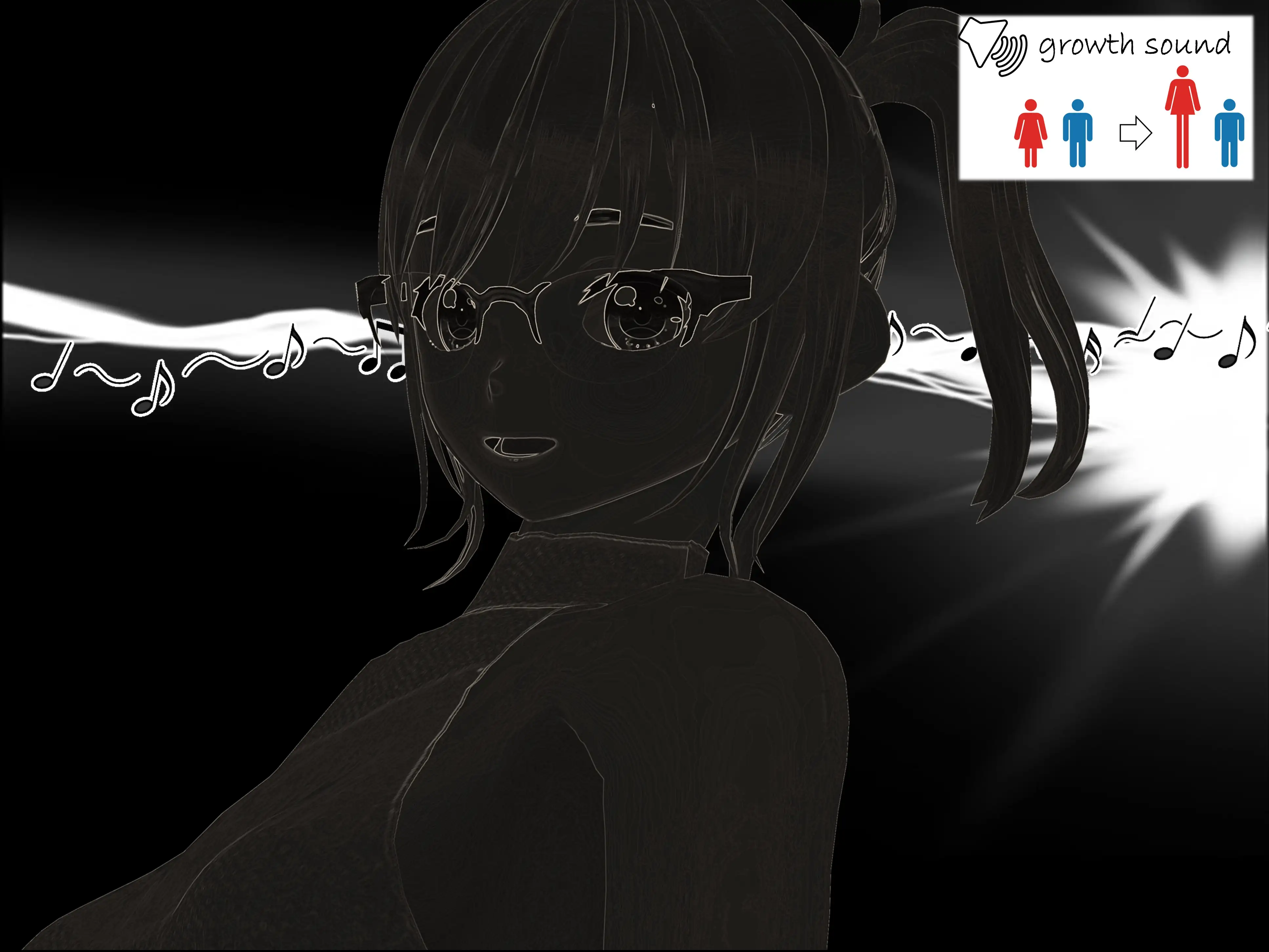 Outgrowing only girls， Overtake boys， Growth sound. Home tutor Arc 9ページ