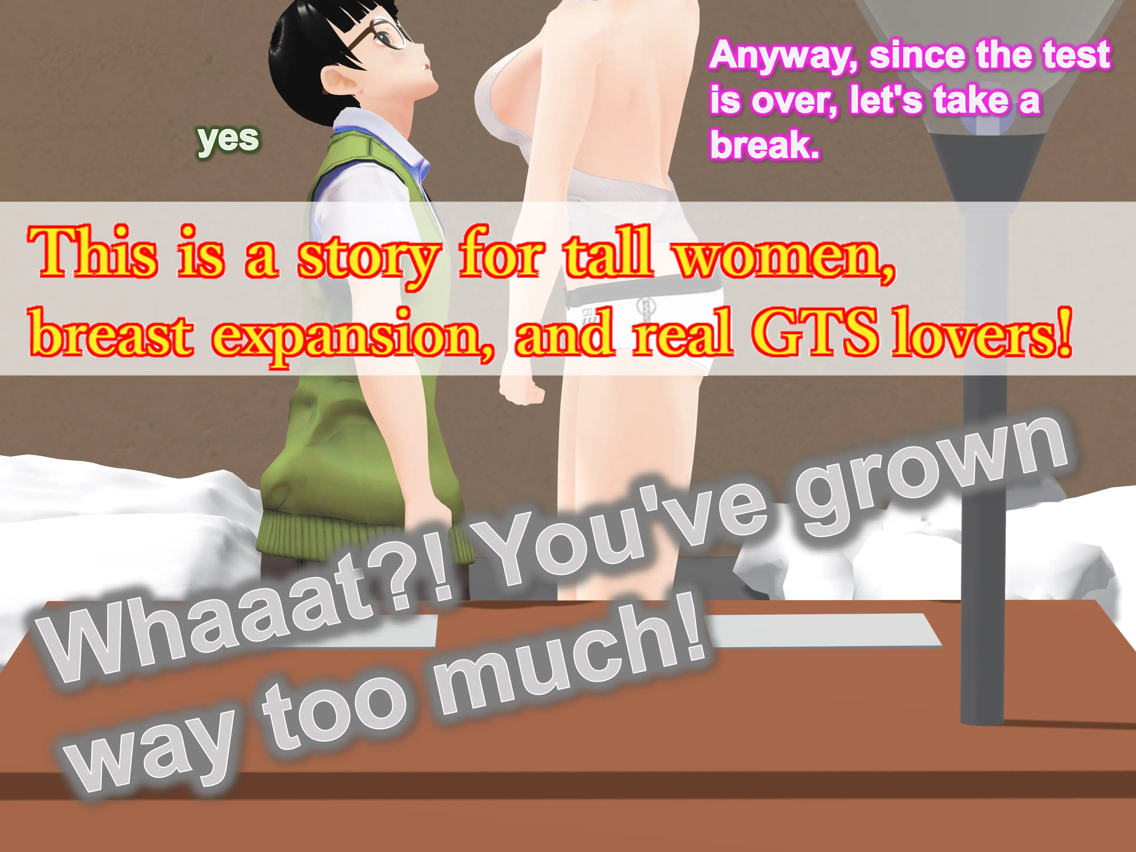 Outgrowing only girls， Overtake boys， Growth sound. Home tutor Arc 35ページ