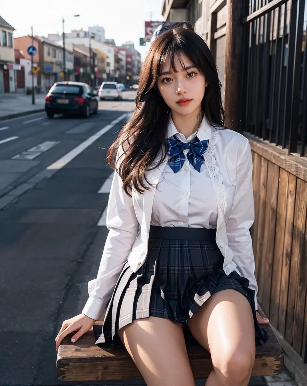 AI Girl JKカノジョ 街中編 4ページ