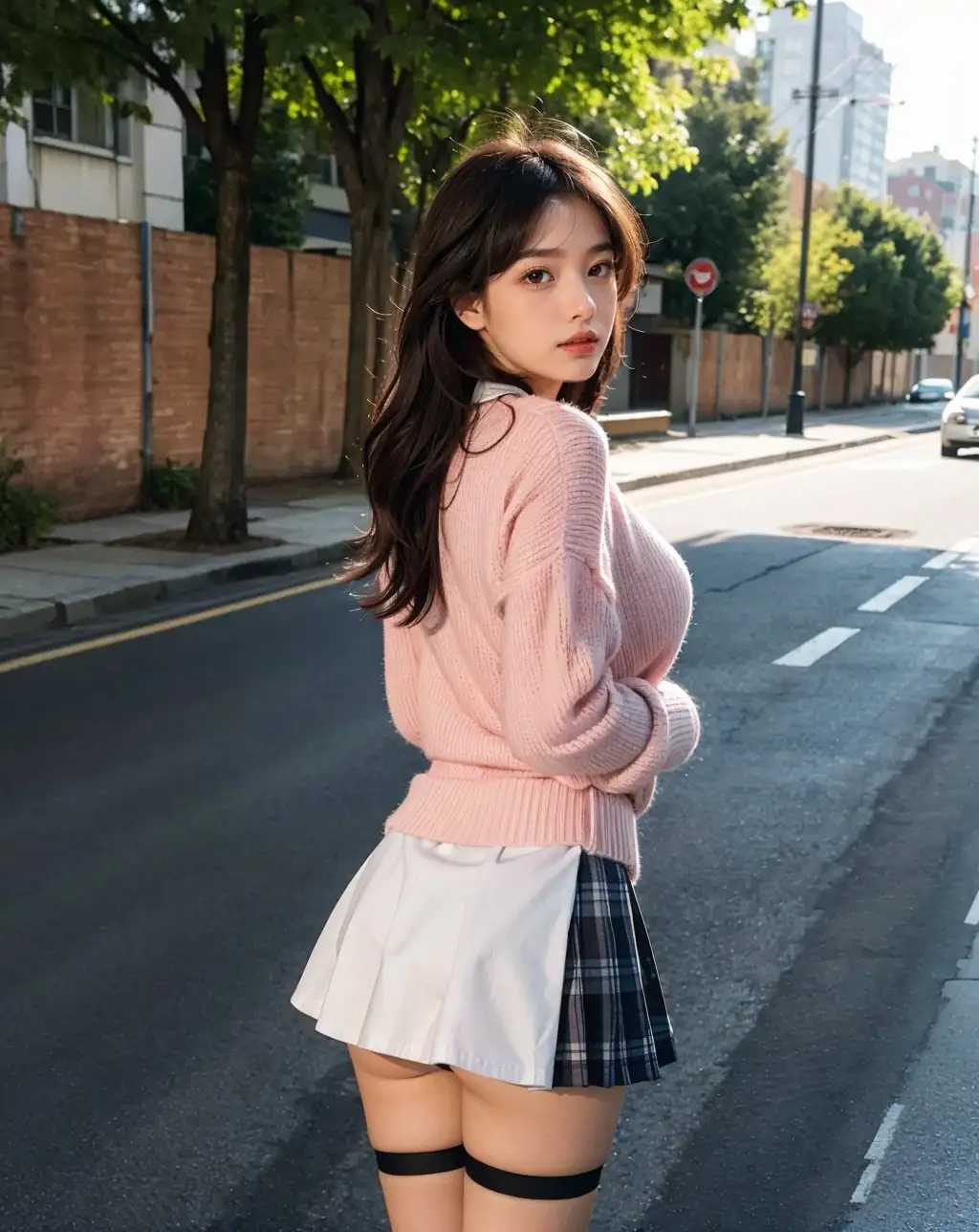 AI Girl JKカノジョ 街中編 6ページ