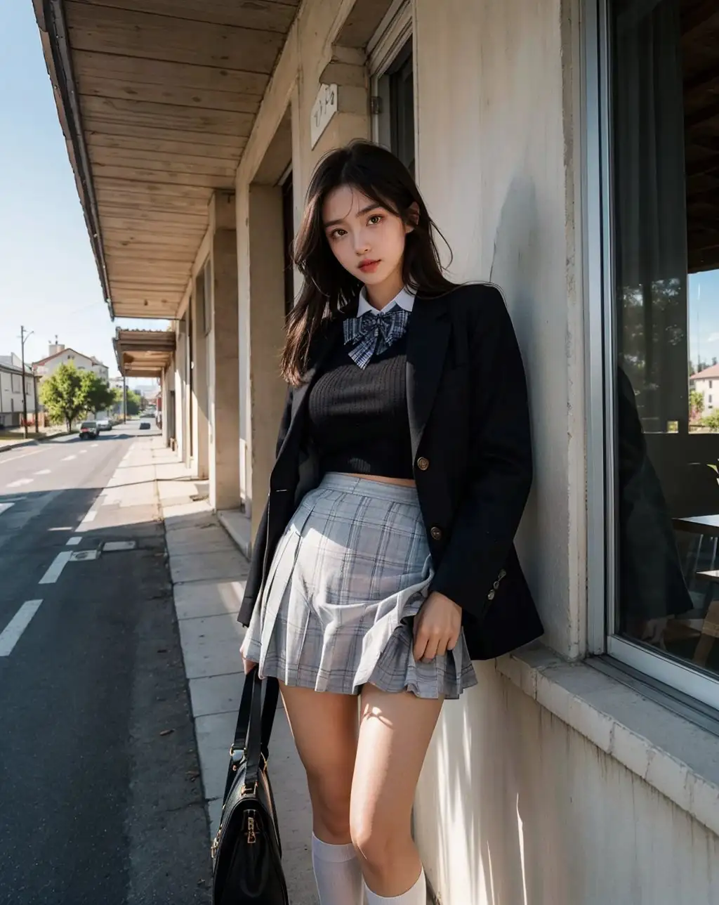 AI Girl JKカノジョ 街中編 8ページ