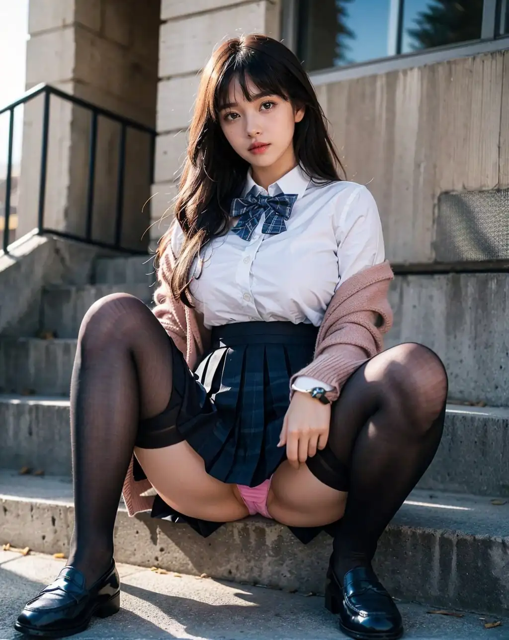 AI Girl JKカノジョ 街中編 10ページ