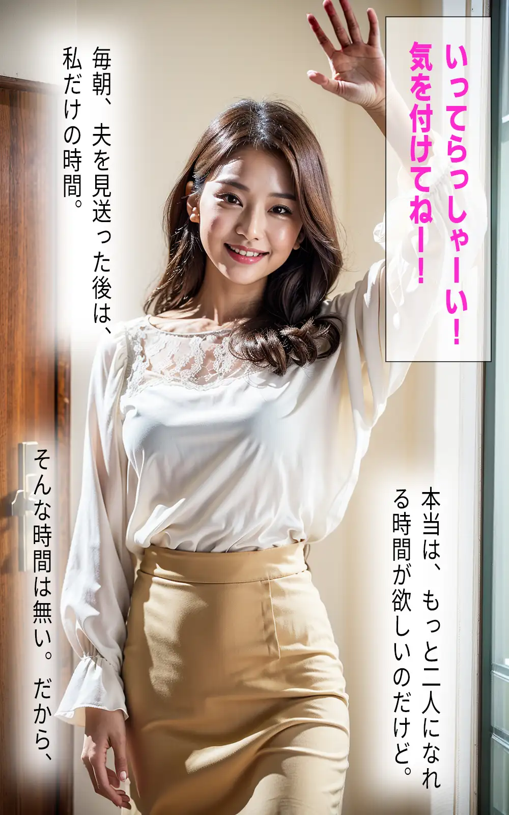 夫が不在中にキモ男に寝取られる新婚の人妻 NTRシリーズ【実写版】 2ページ