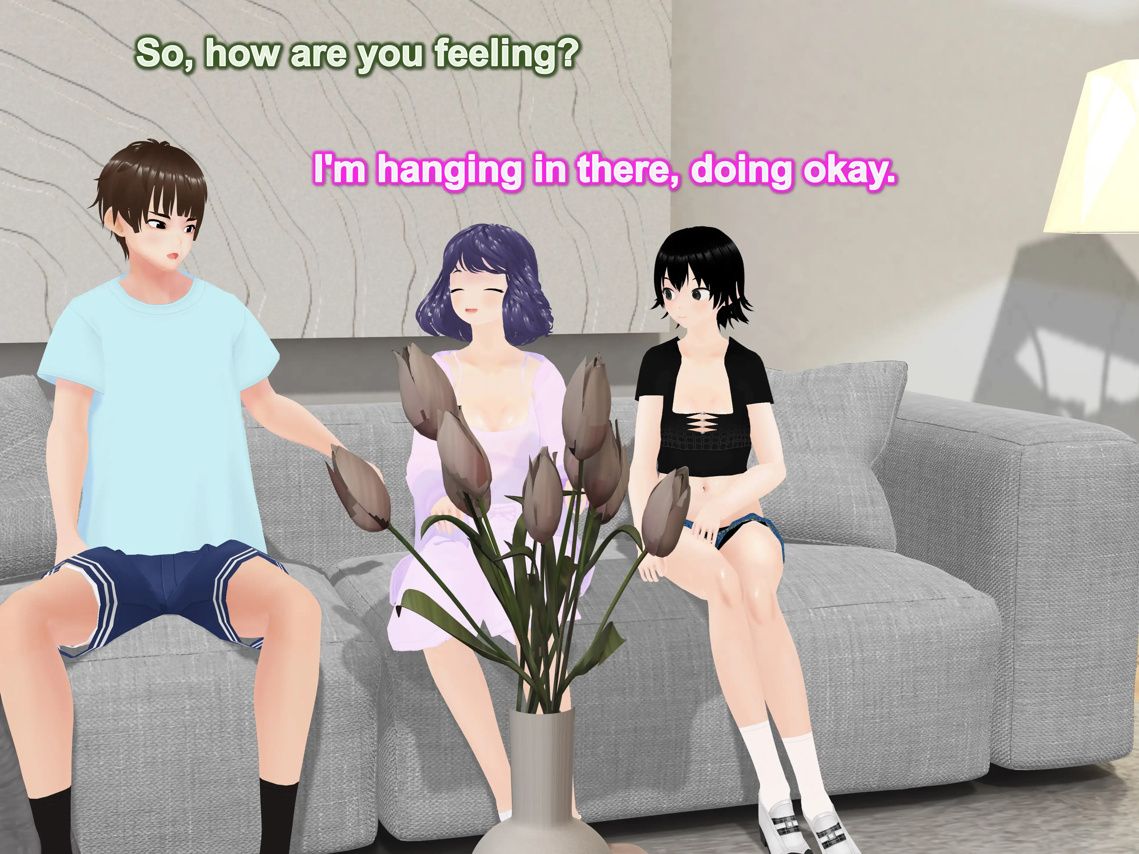 Outgrowing only girls， Overtake boys， Growth sound. Visiting the friend Arc 5ページ