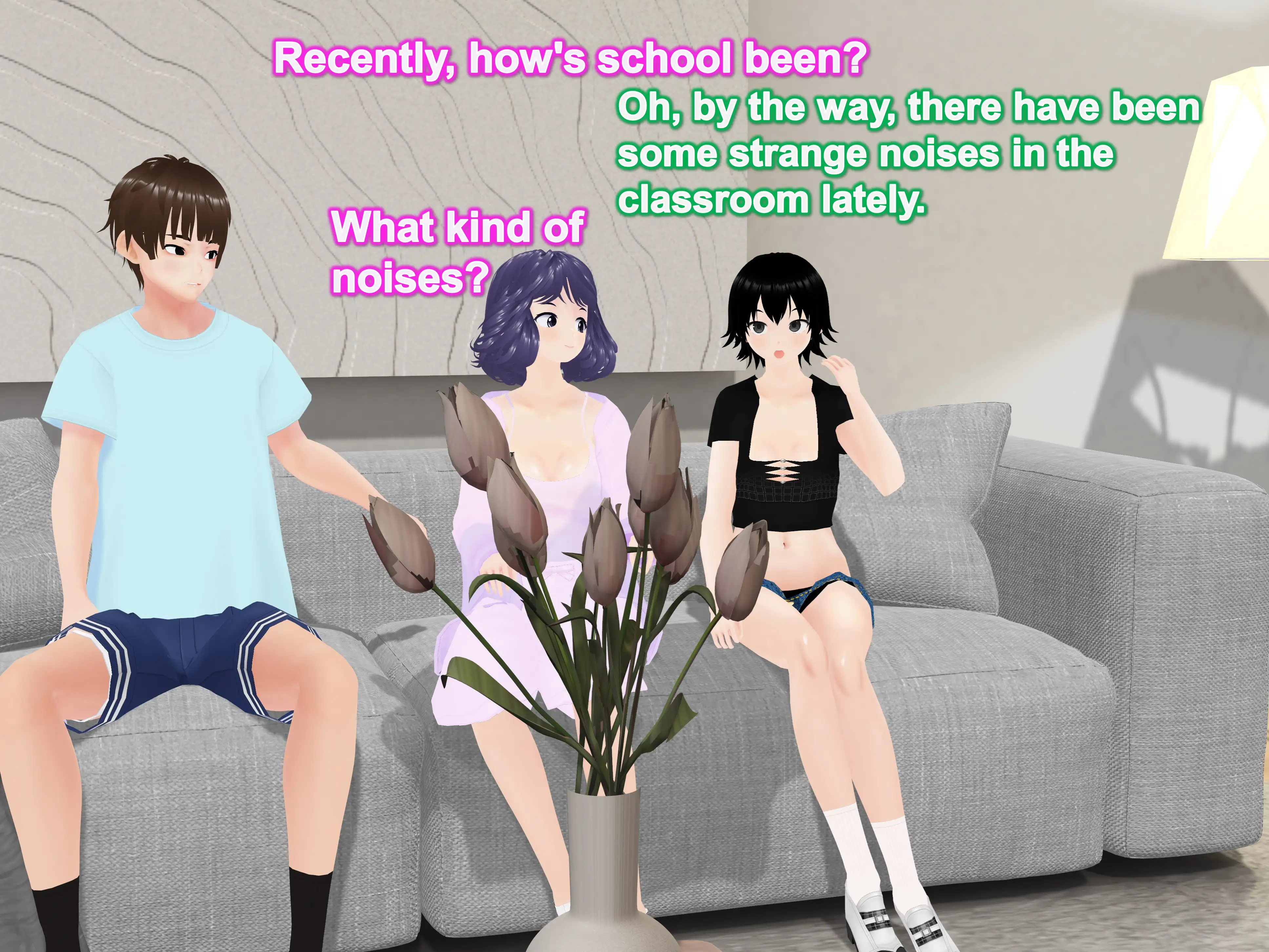 Outgrowing only girls， Overtake boys， Growth sound. Visiting the friend Arc 6ページ