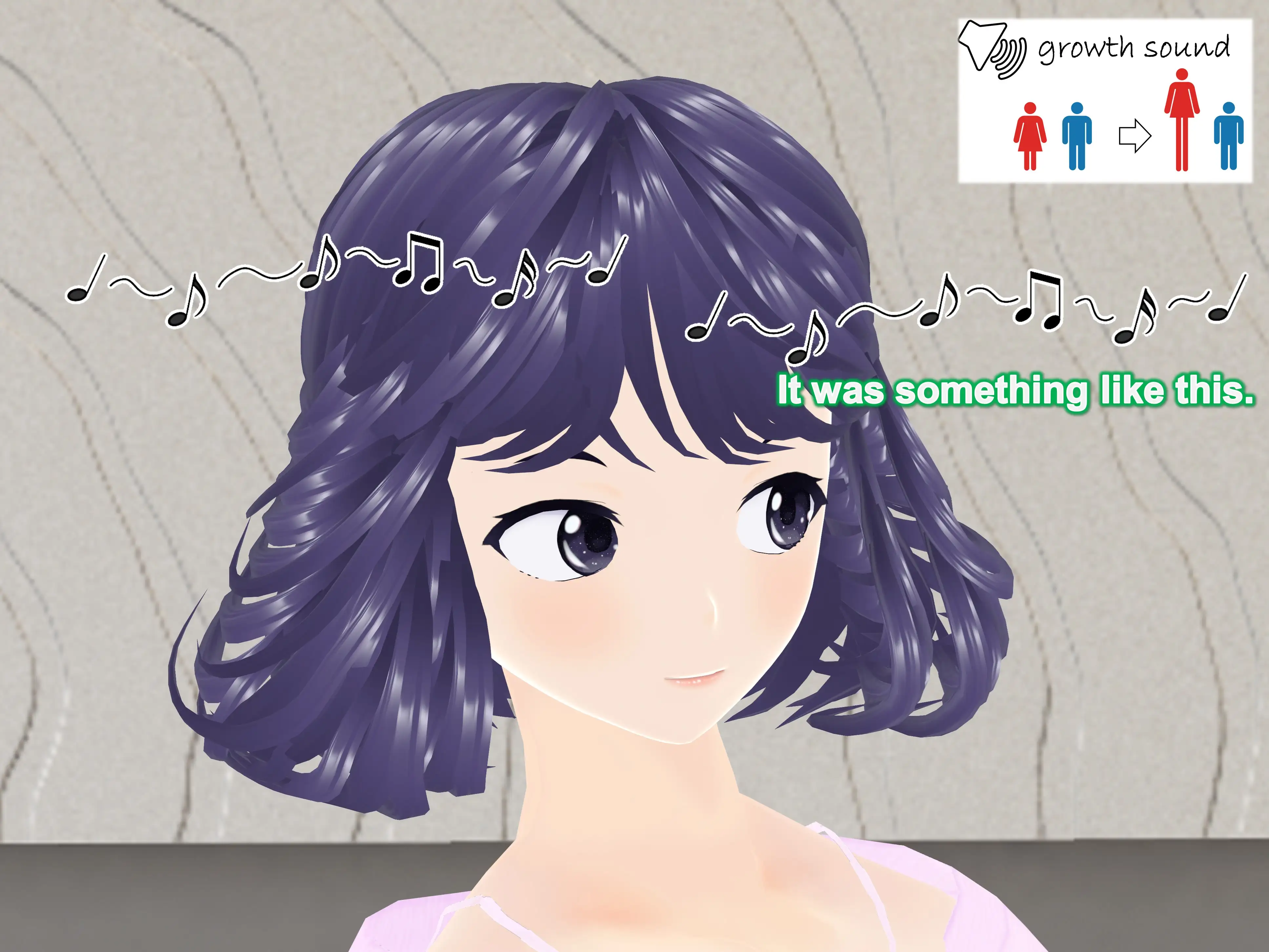 Outgrowing only girls， Overtake boys， Growth sound. Visiting the friend Arc 7ページ