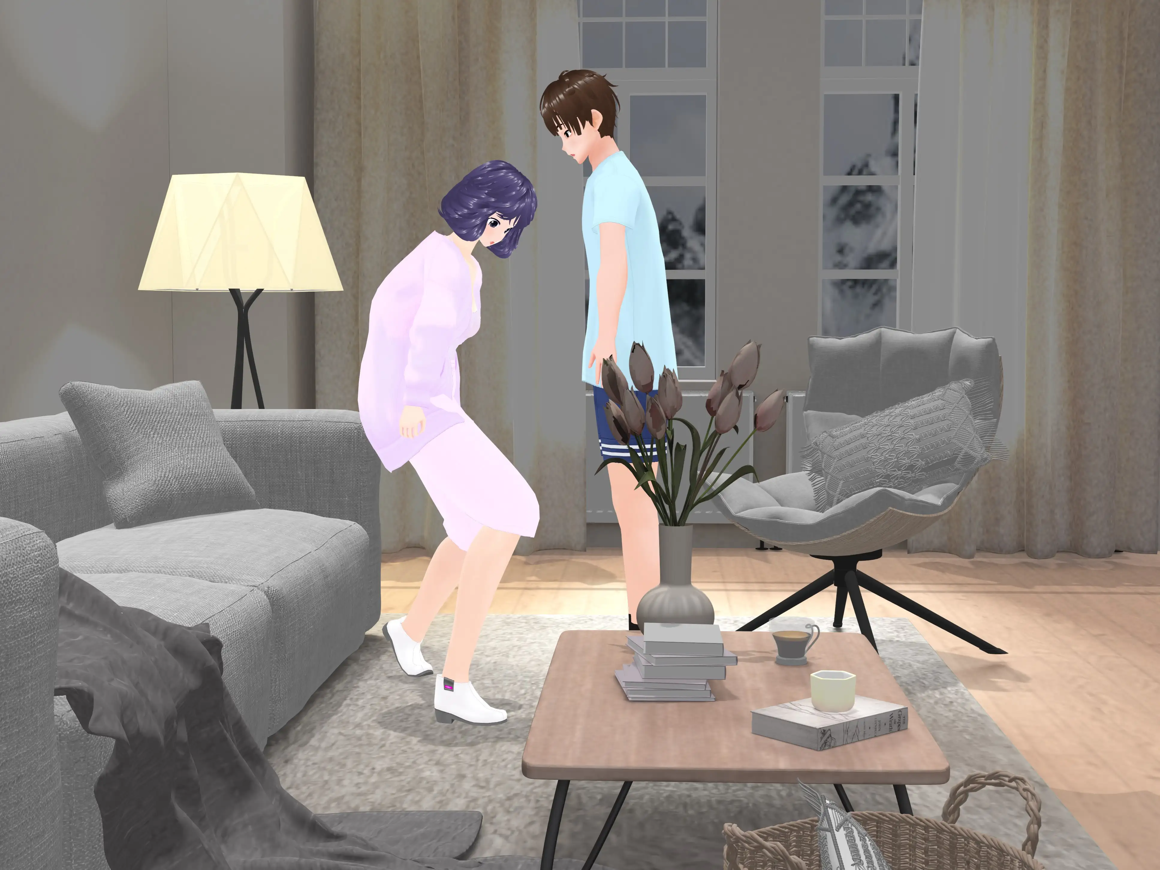 Outgrowing only girls， Overtake boys， Growth sound. Visiting the friend Arc 22ページ