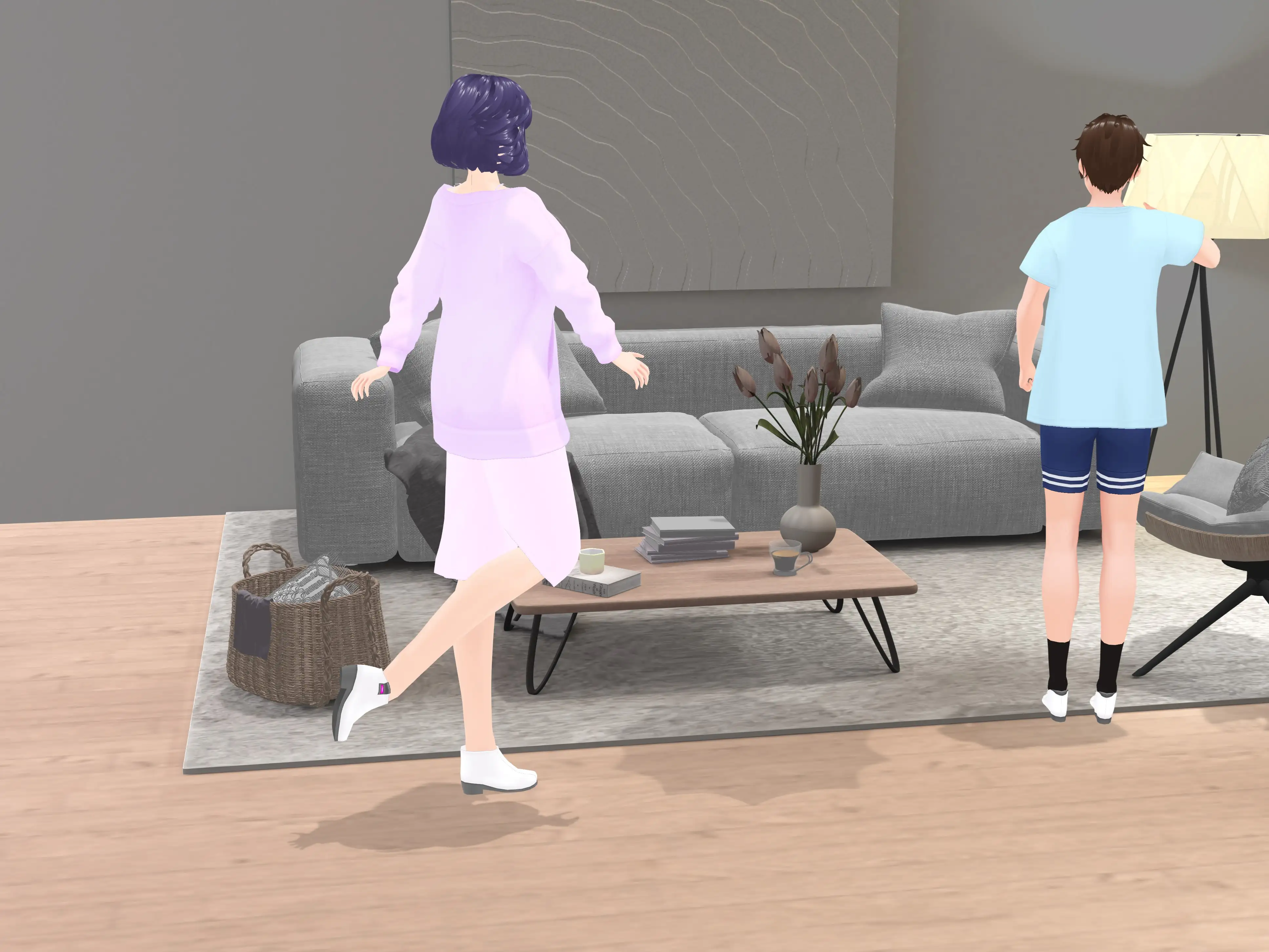 Outgrowing only girls， Overtake boys， Growth sound. Visiting the friend Arc 33ページ