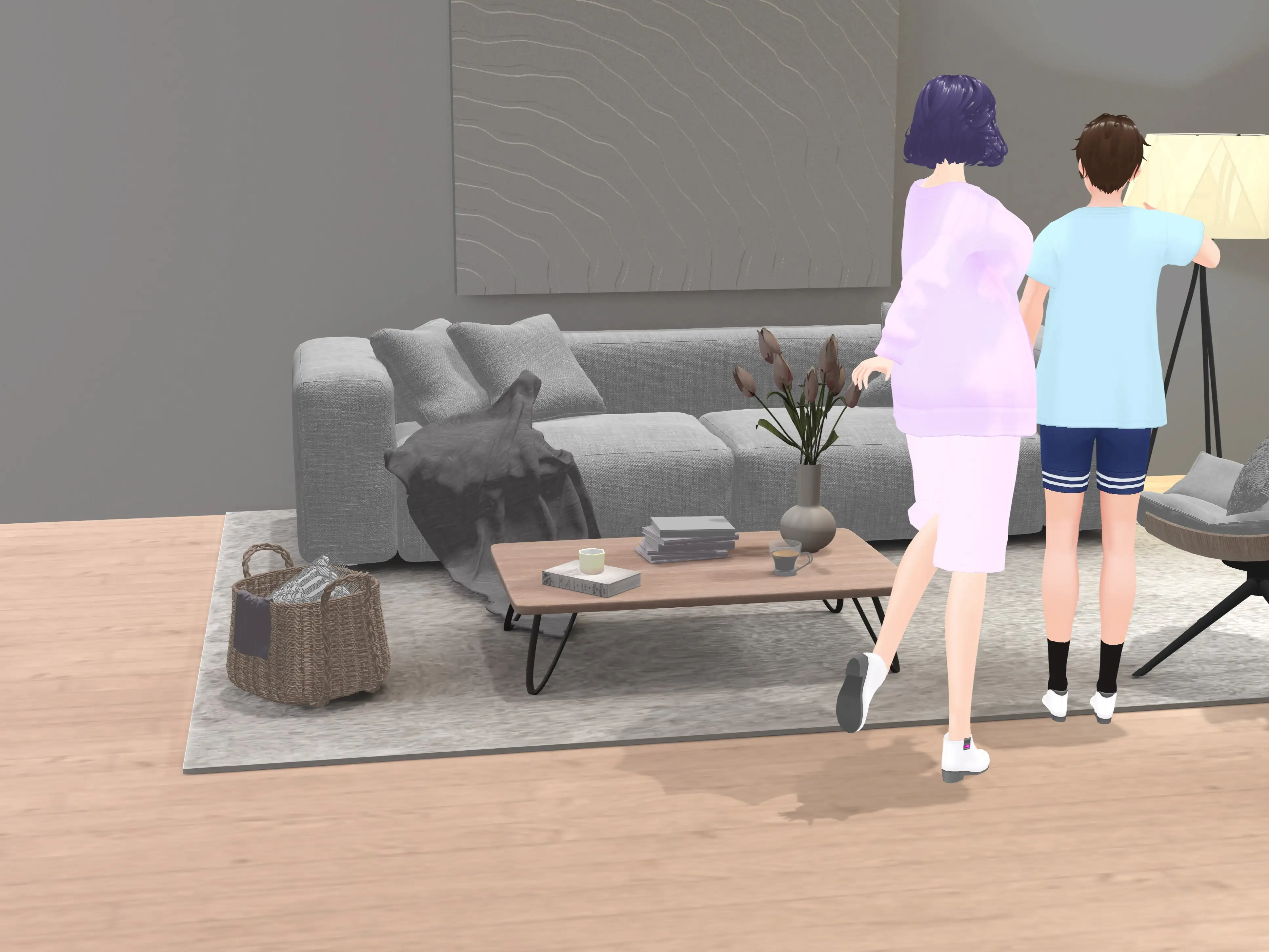 Outgrowing only girls， Overtake boys， Growth sound. Visiting the friend Arc 34ページ