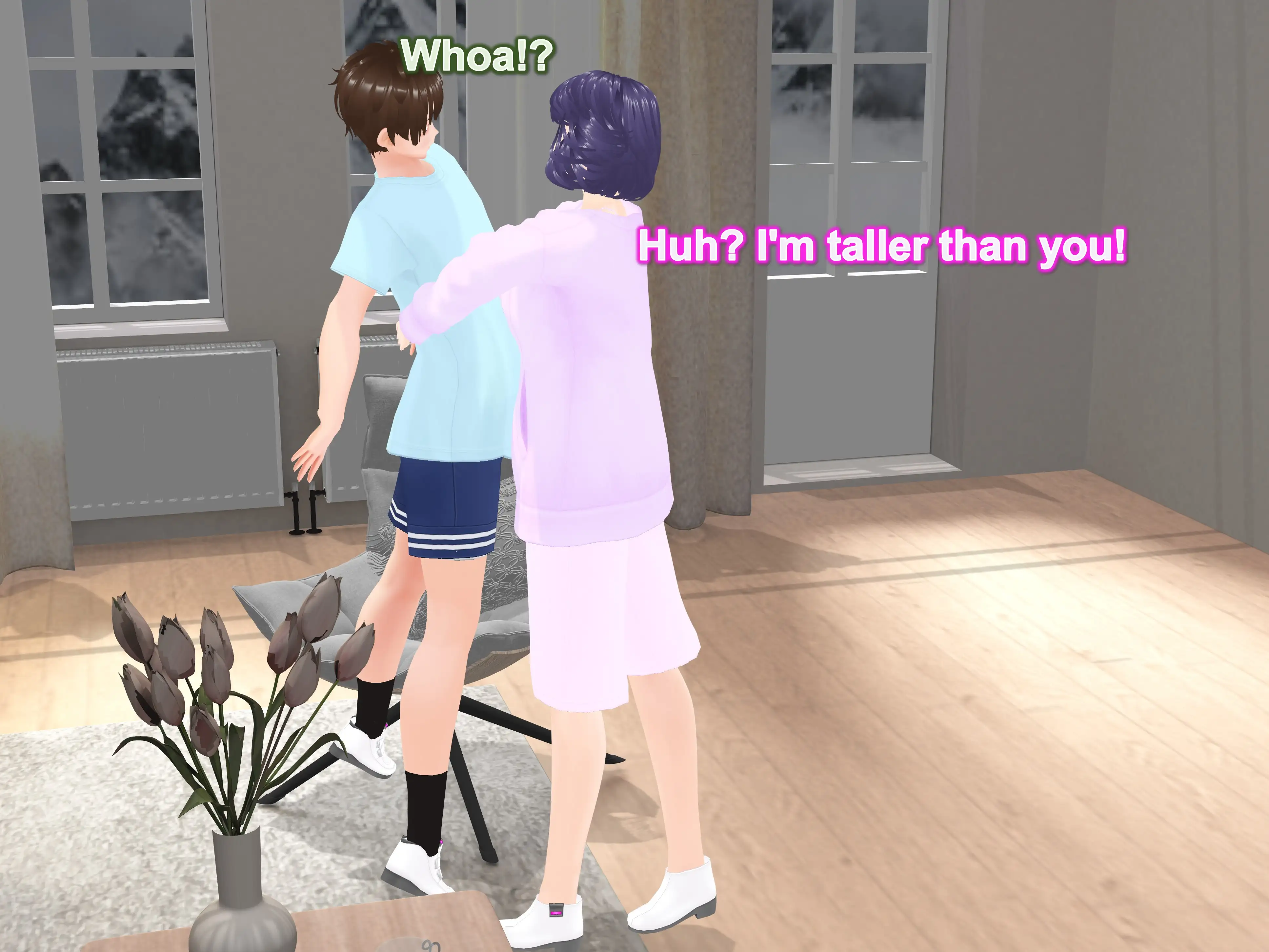 Outgrowing only girls， Overtake boys， Growth sound. Visiting the friend Arc 37ページ