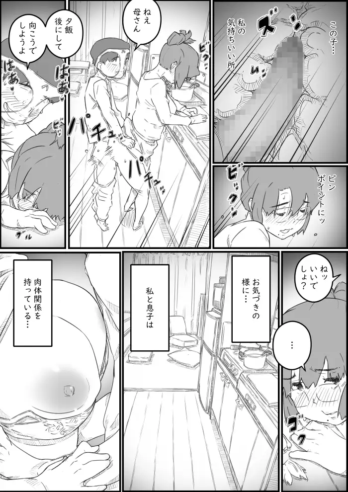 1人暮らしの息子の部屋で… 千鶴さんの場合 12ページ