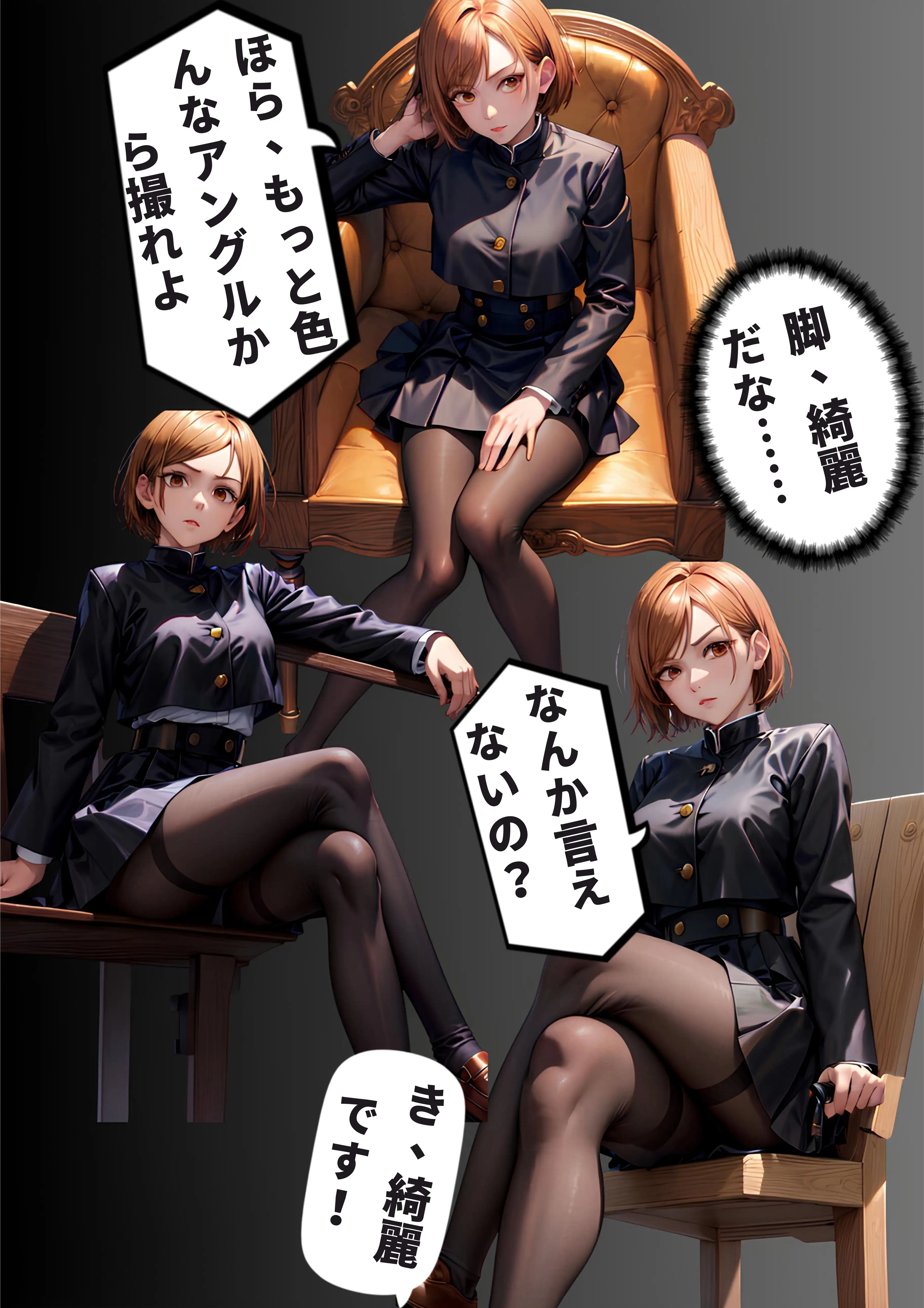 ケツとタッパがデカイ女 JEPG漫画追加 6ページ