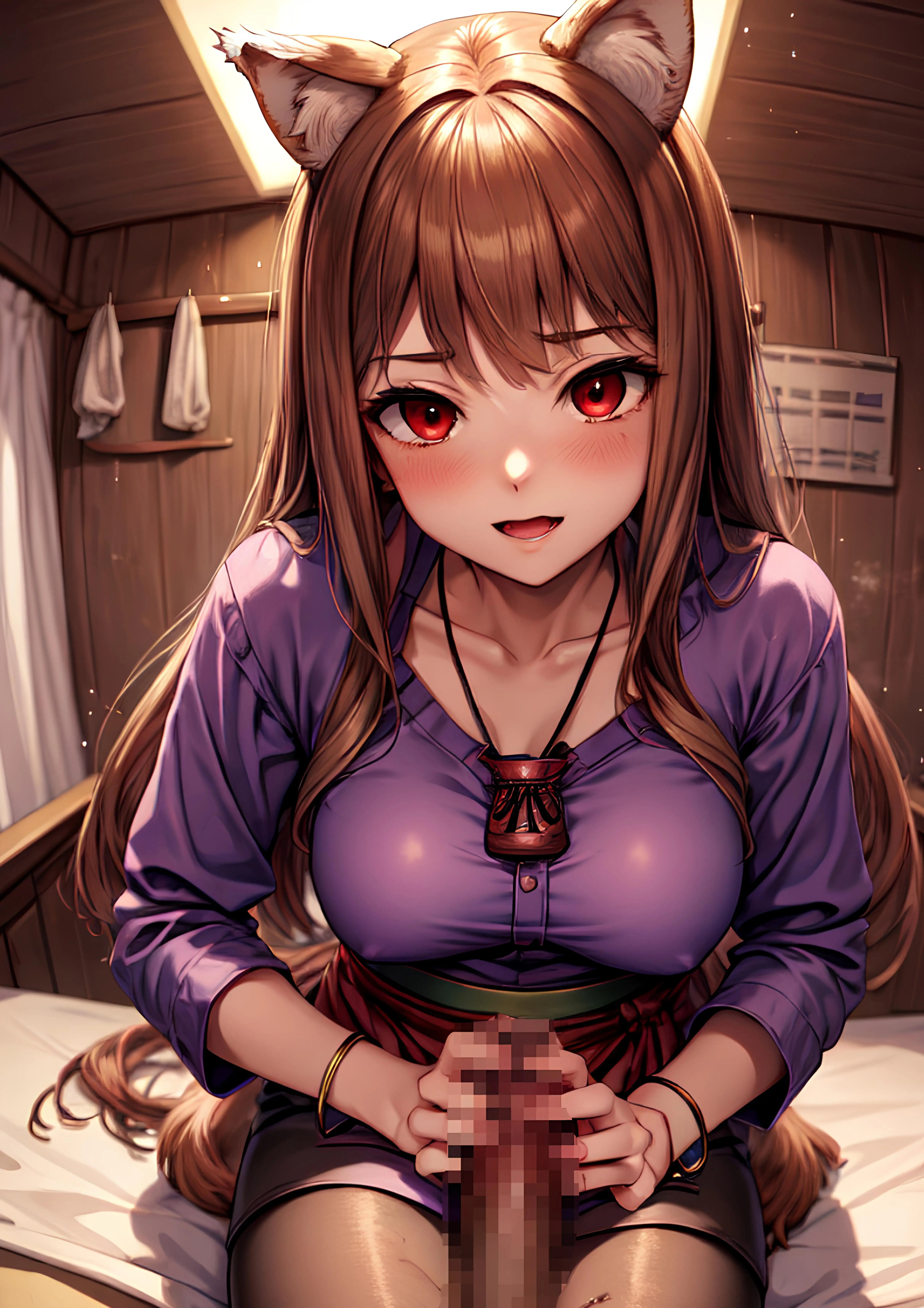 いいのか？ 神de狼noババアni はじめてを奪われて うん…よし！ 5ページ